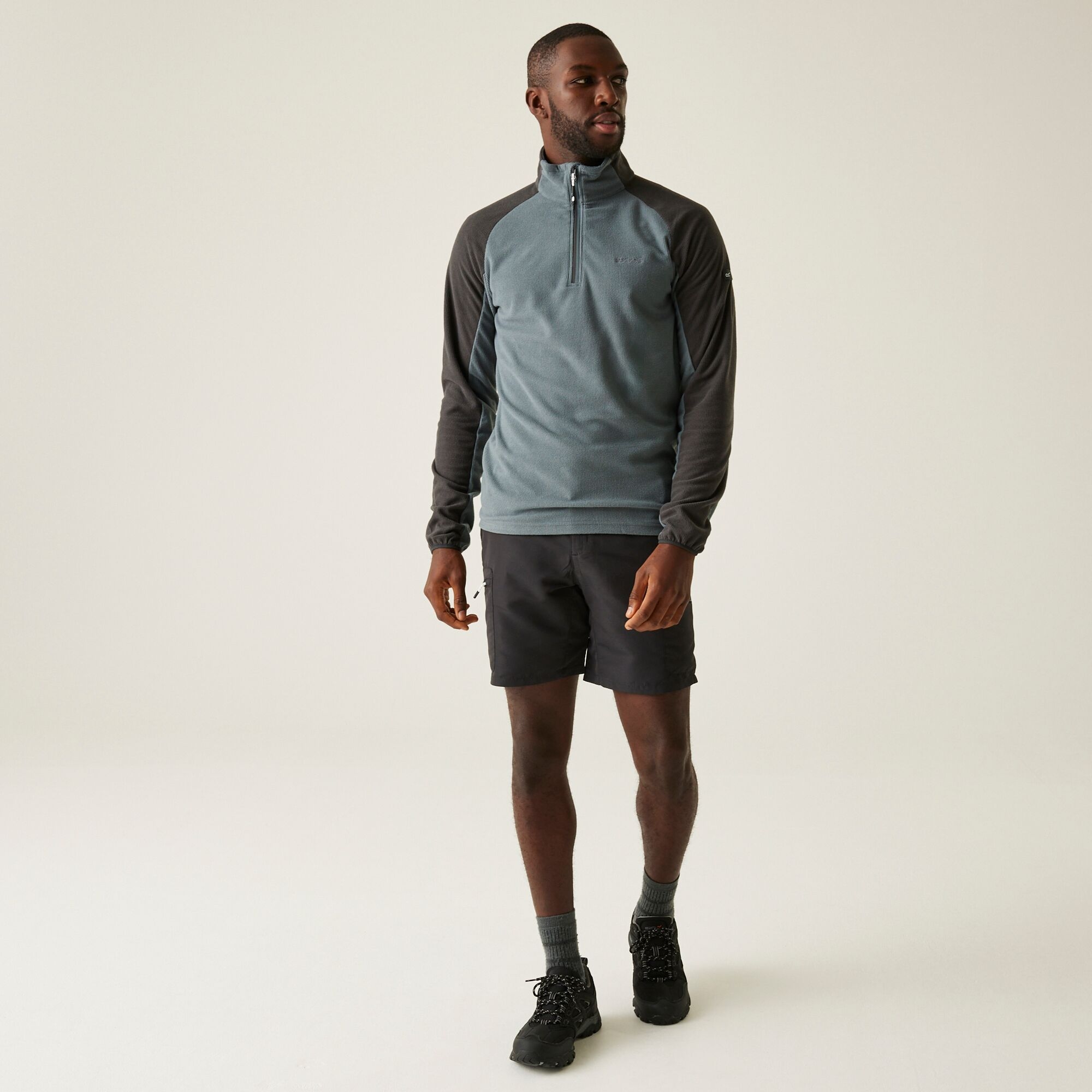 Men's Elson II Lightweight Fleece | Stormy Weather Ash