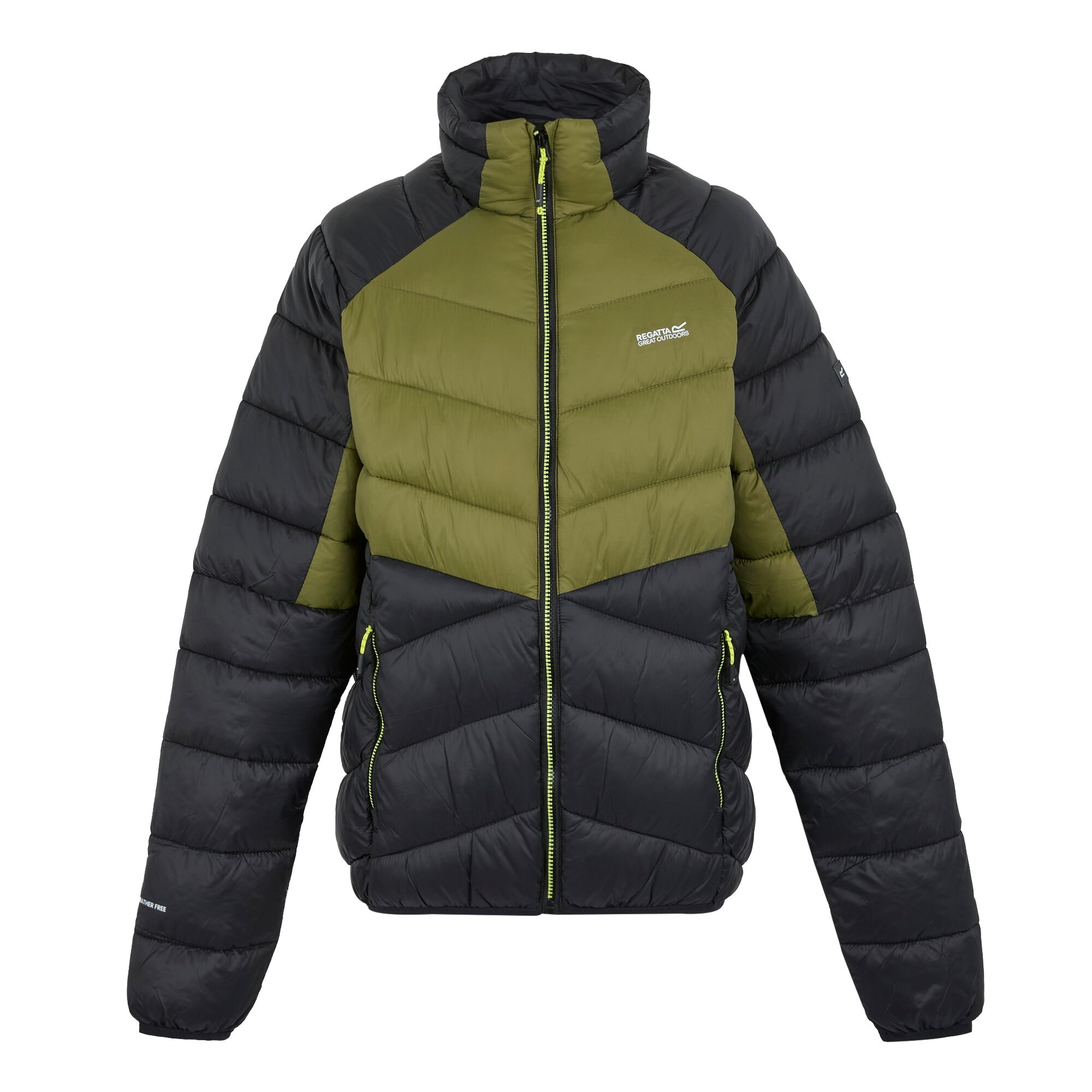 Men's Dalent Padded Jacket | Nephrite Green Black