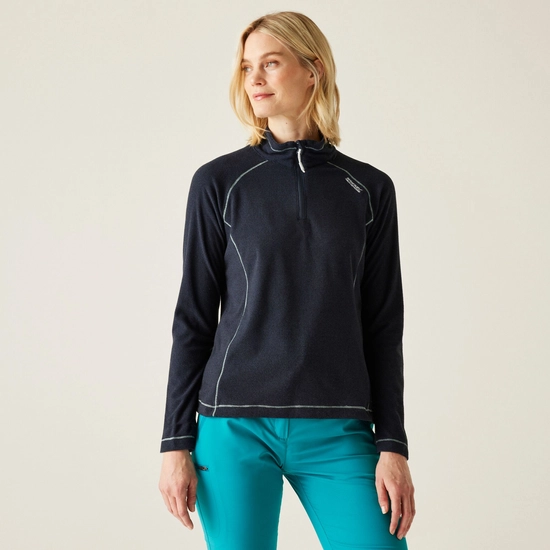Women's Montes Lightweight Half-Zip Fleece | Wisteria Lilac Thistle