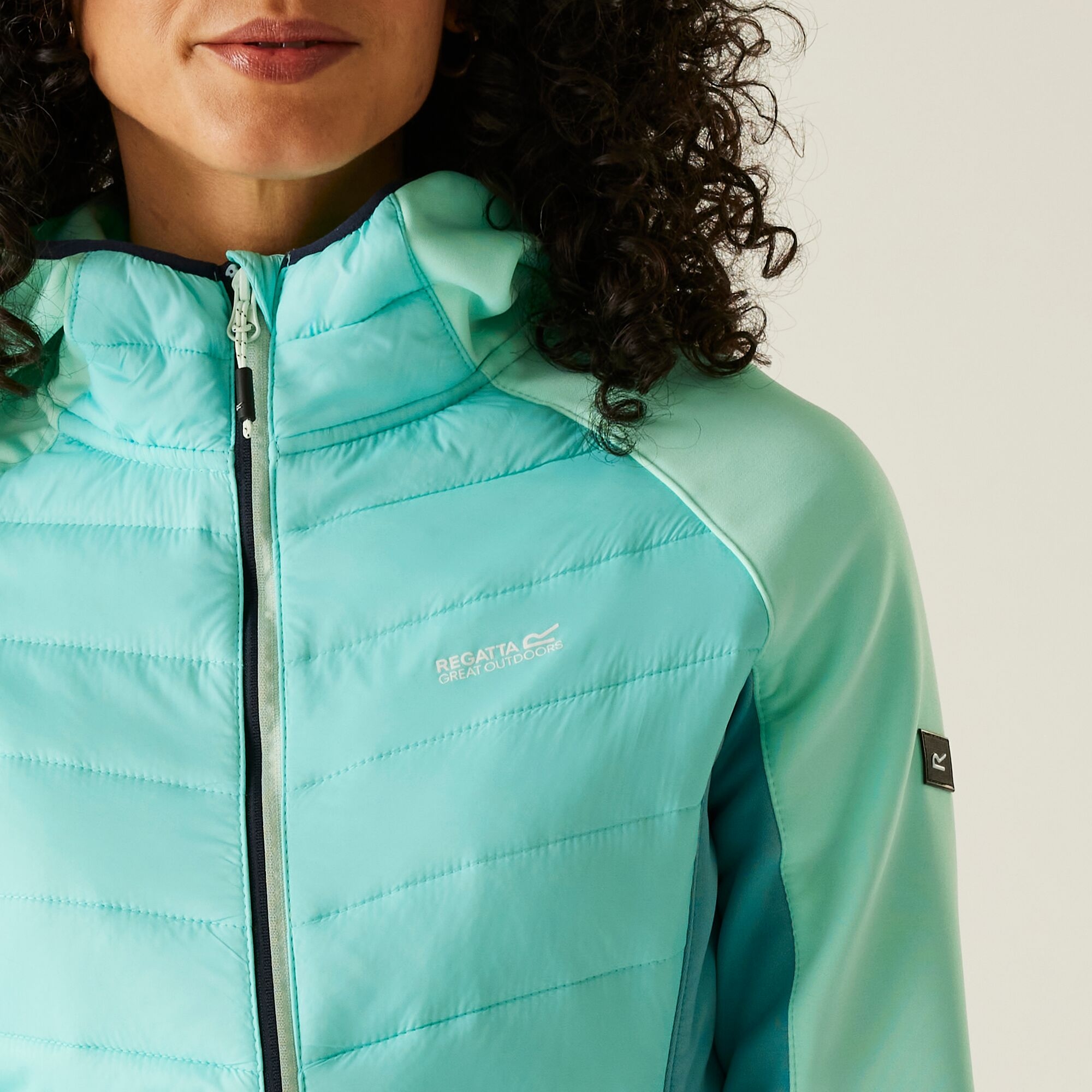 Women's Andreson VIII Hybrid Jacket | Aruba Blue Turquoise