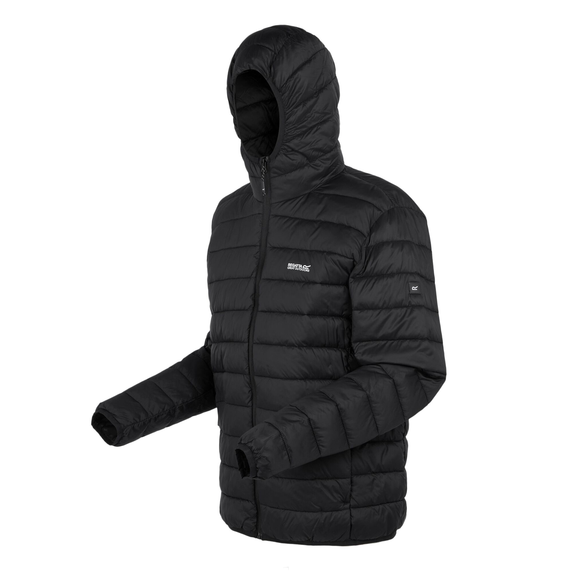 Men's Hooded Marizion Padded Jacket | Black