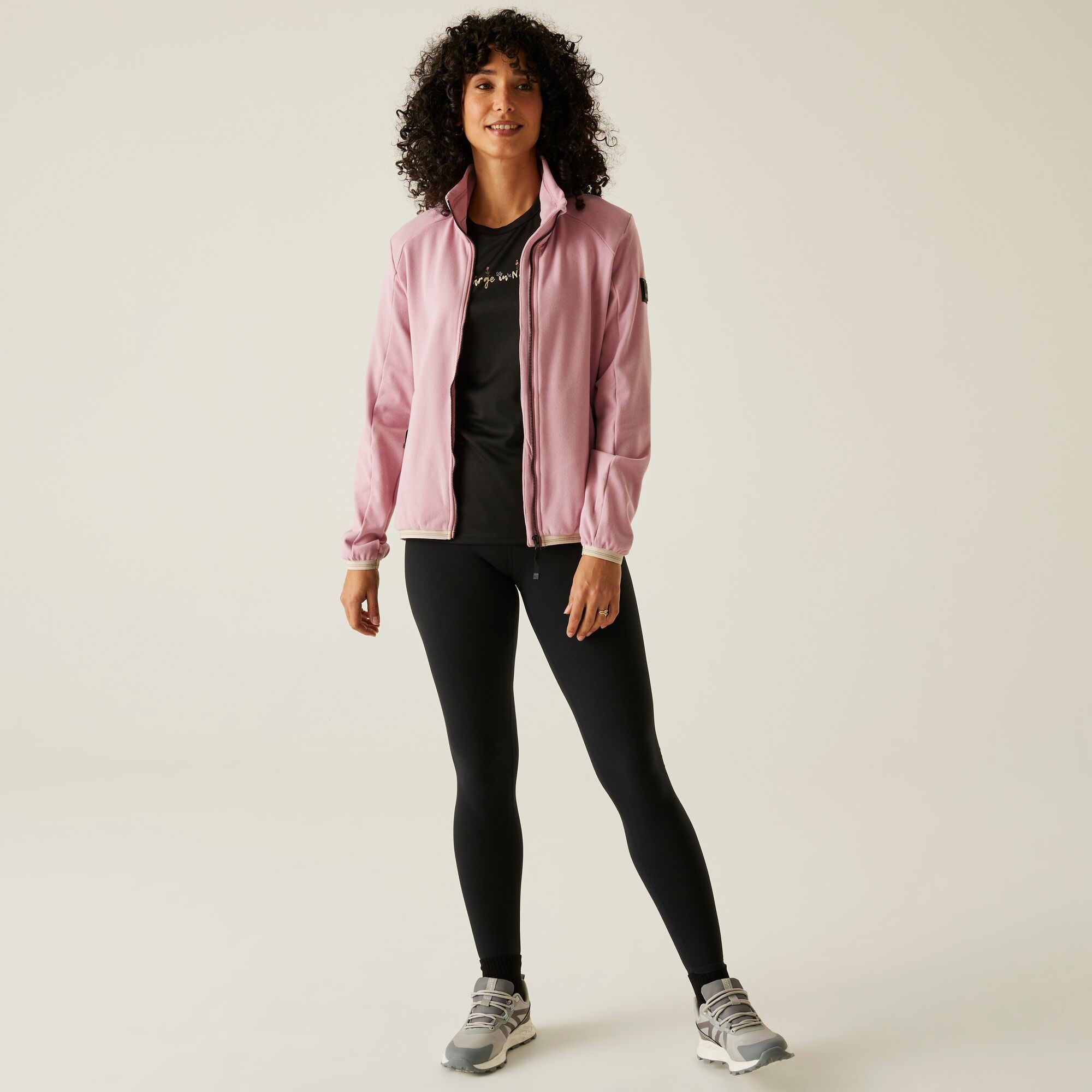 Women's Malana Full Zip Fleece | Lilas