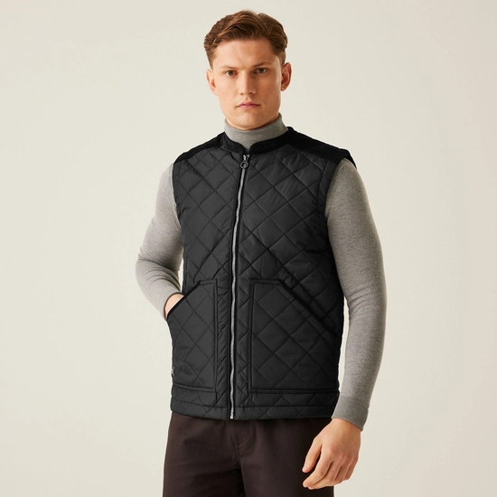 Men's Moreton Quilted Bodywarmer | Navy