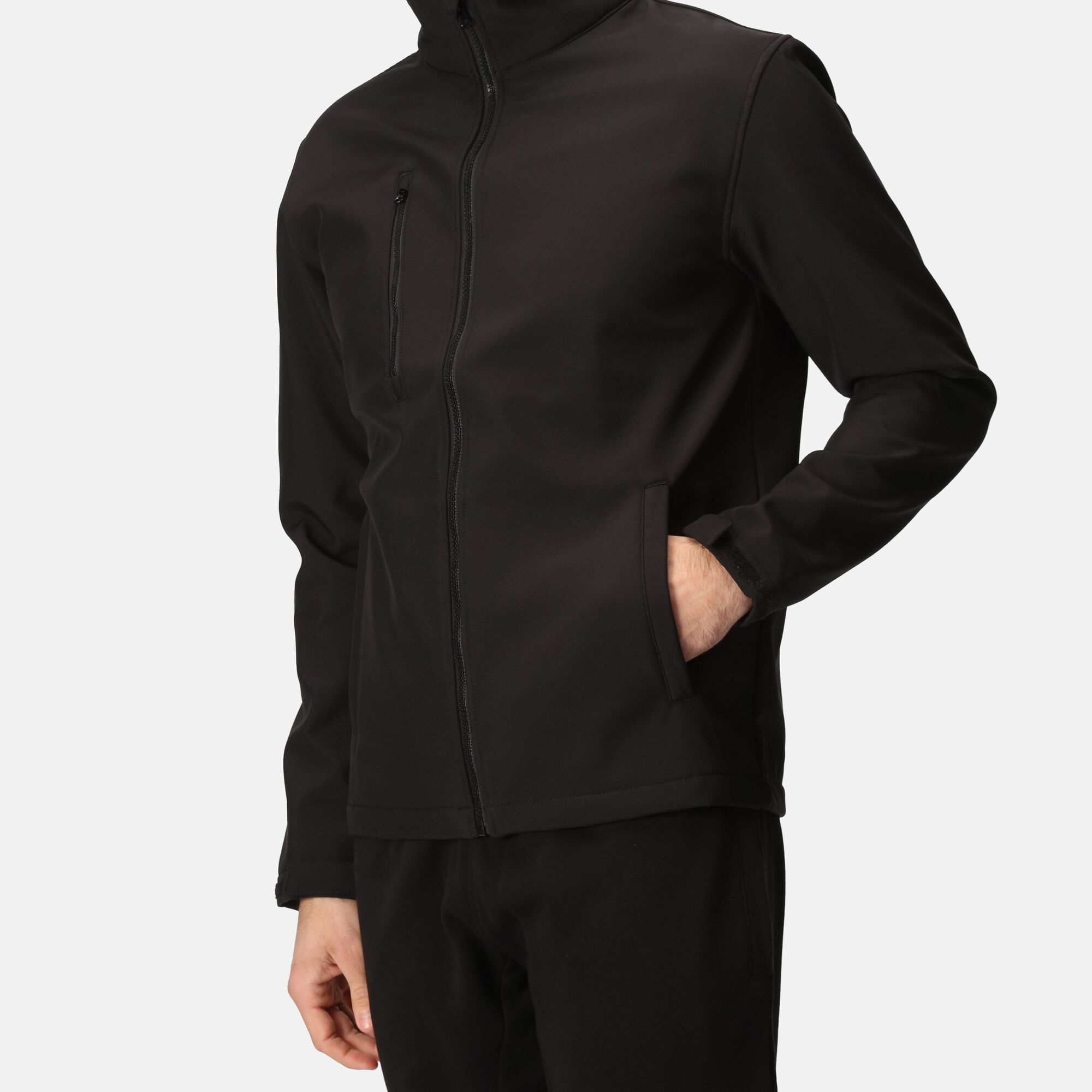 Men's Ablaze 3 Layer Softshell Jacket | Black