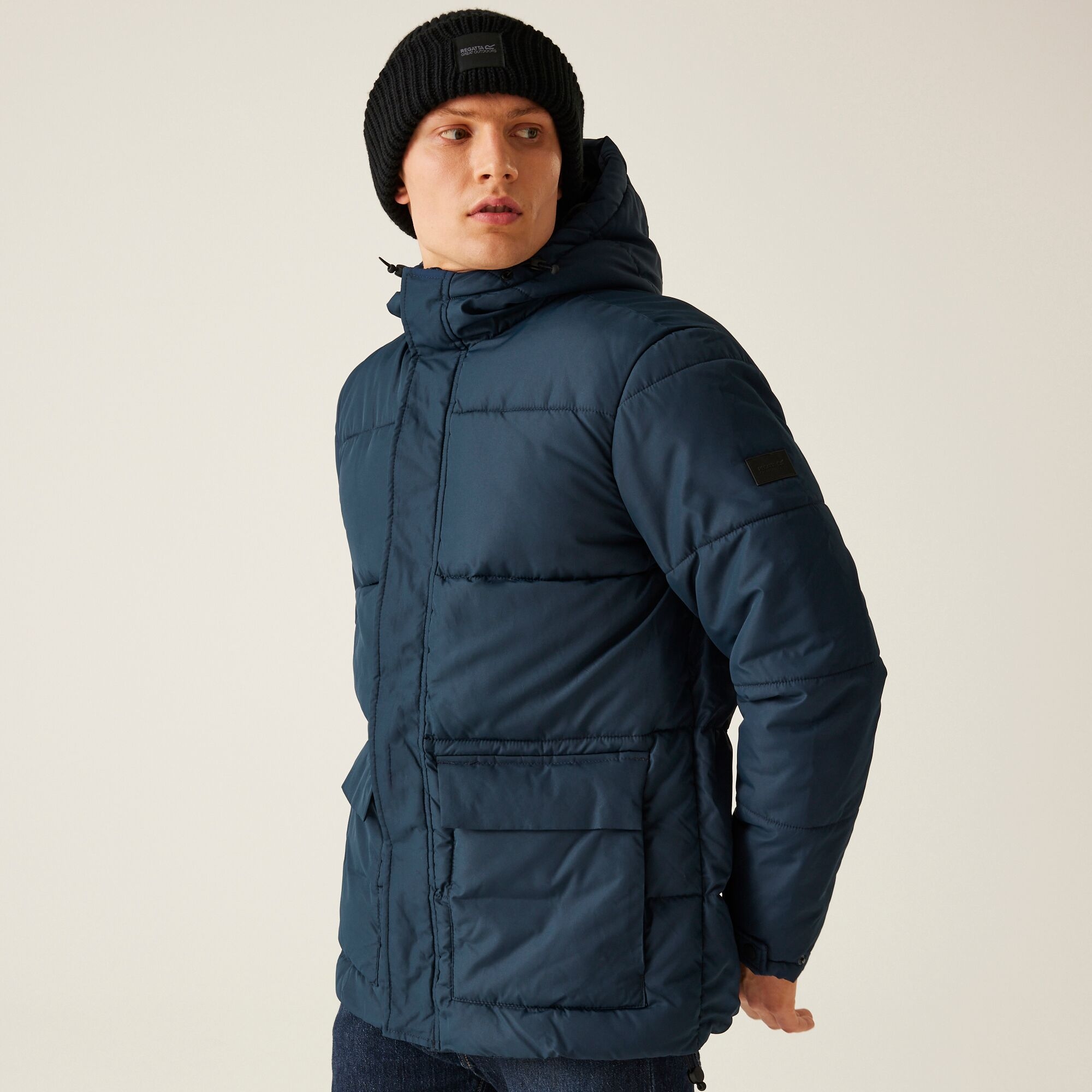 Men's Falkner Padded Jacket | Navy