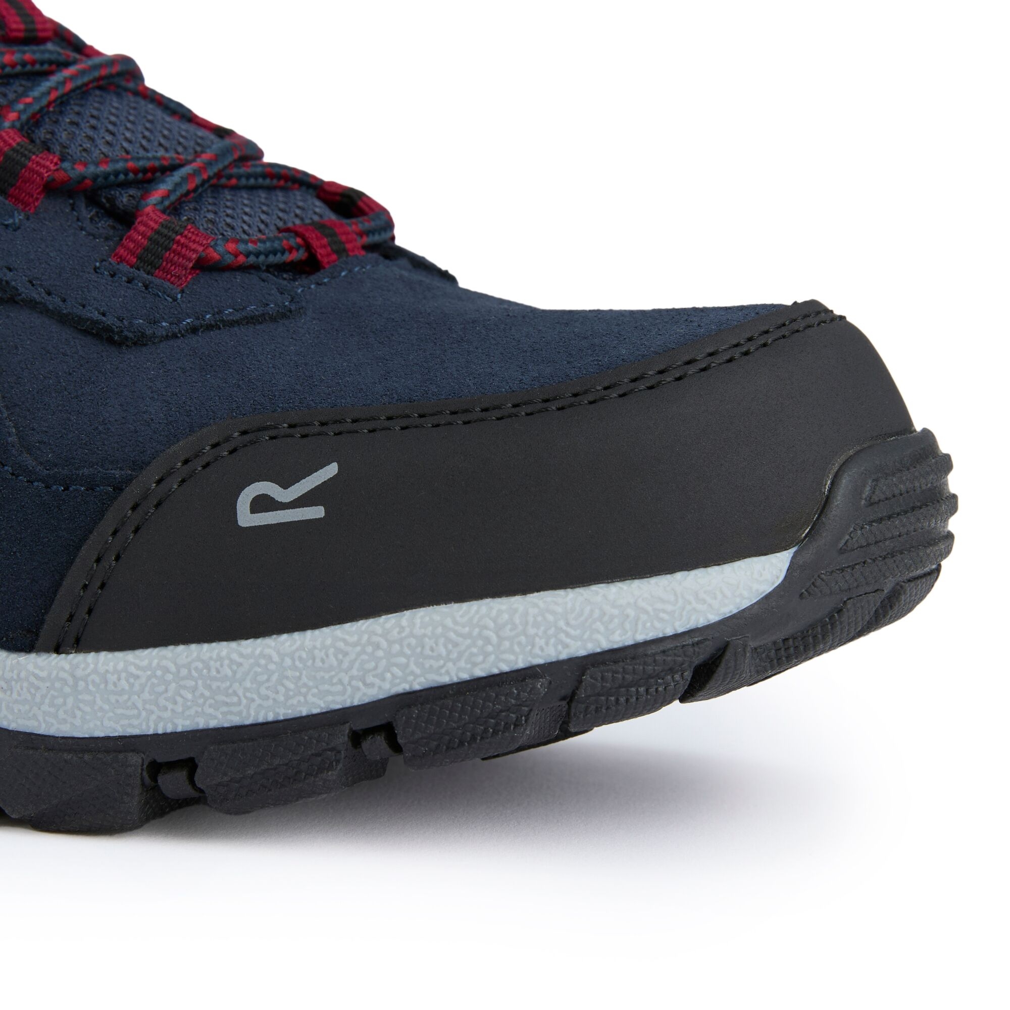 Men's Vendeavour Suede Low Walking Shoes | Navy Rio Red