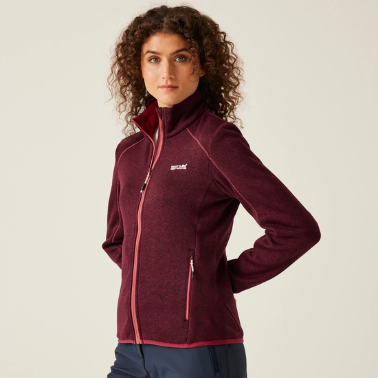 Women's Newhill Full Zip Fleece | Quiet Green Seal Grey