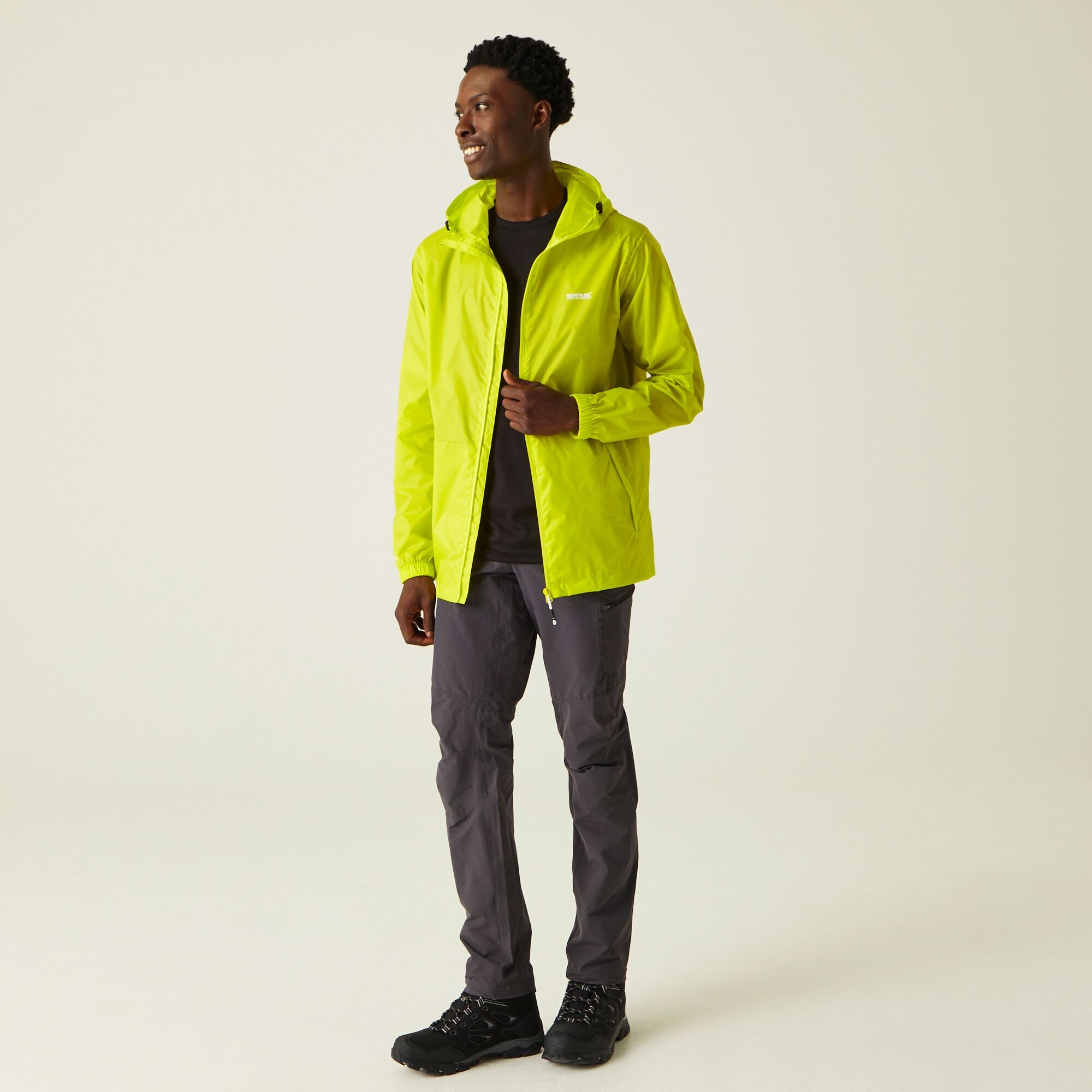 Men's Pack-It III Waterproof Jacket | Citron Lime