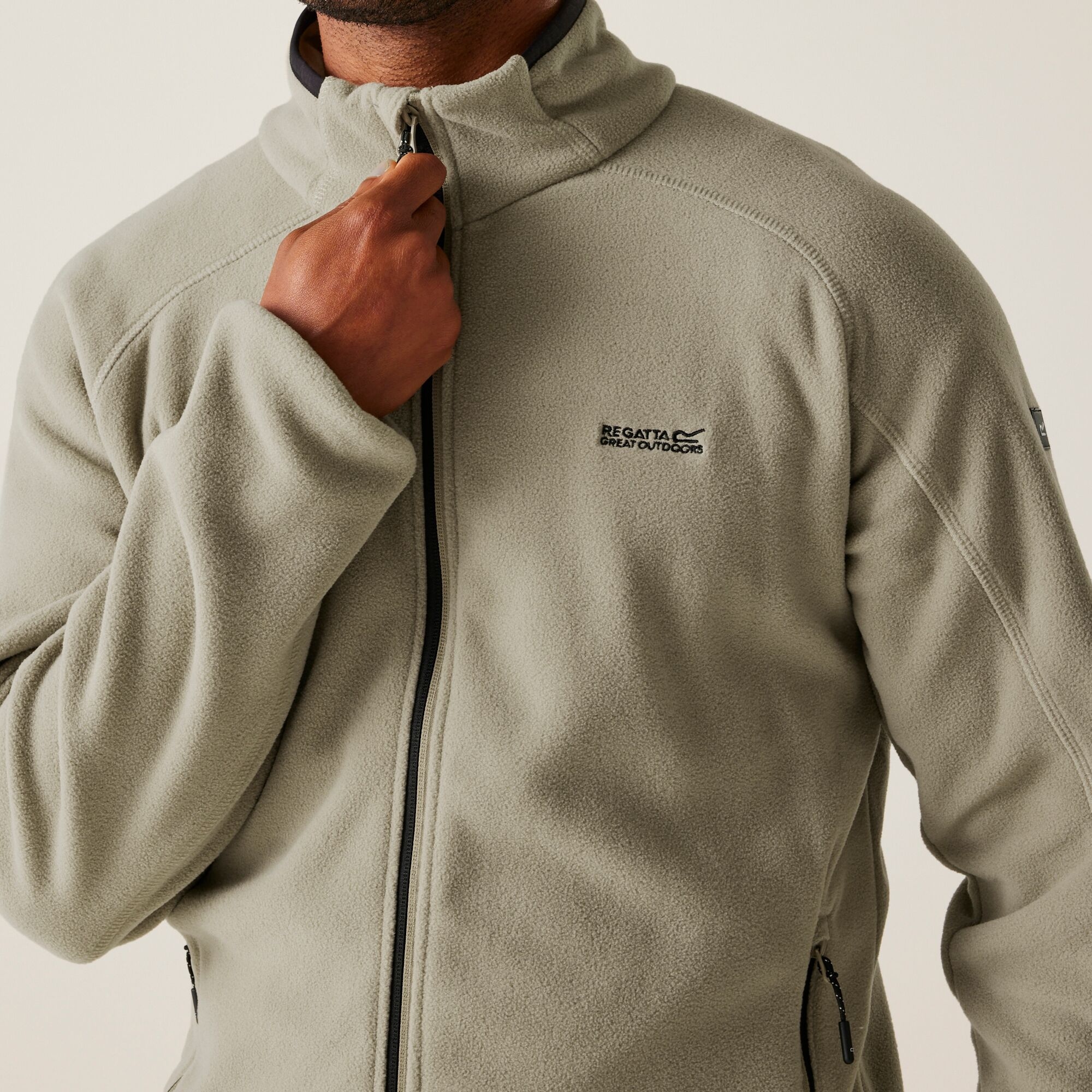 Men's Hadfield Full Zip Fleece | Golden Sand