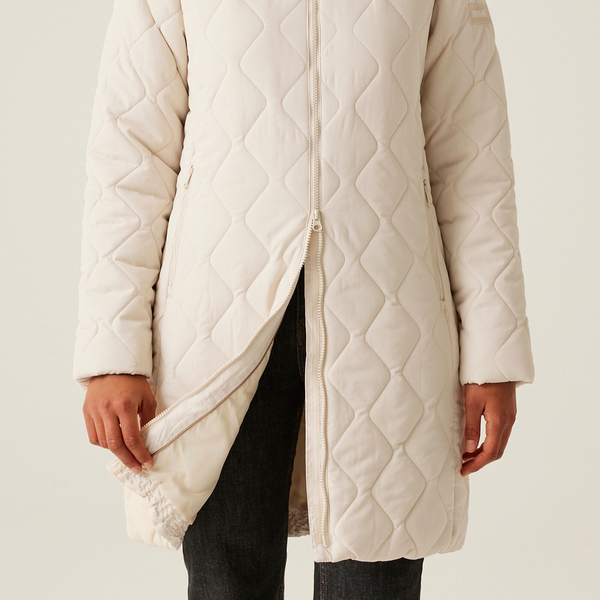 Women's Fritha III Insulated Parka Jacket | Light Vanilla
