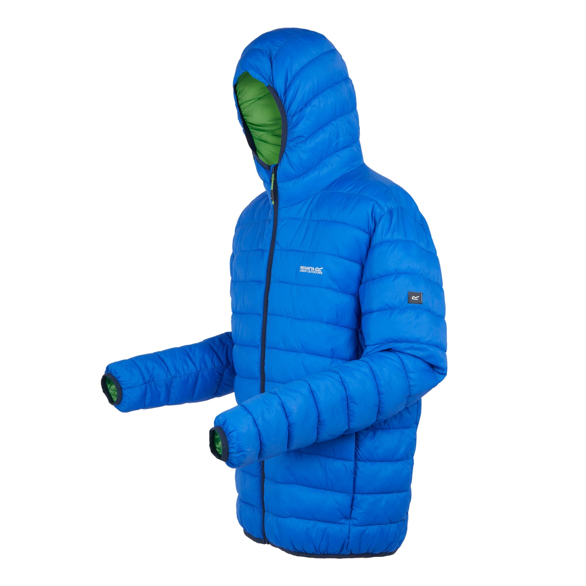 Men's Hooded Marizion Padded Jacket | Olympian Blue Green Flash
