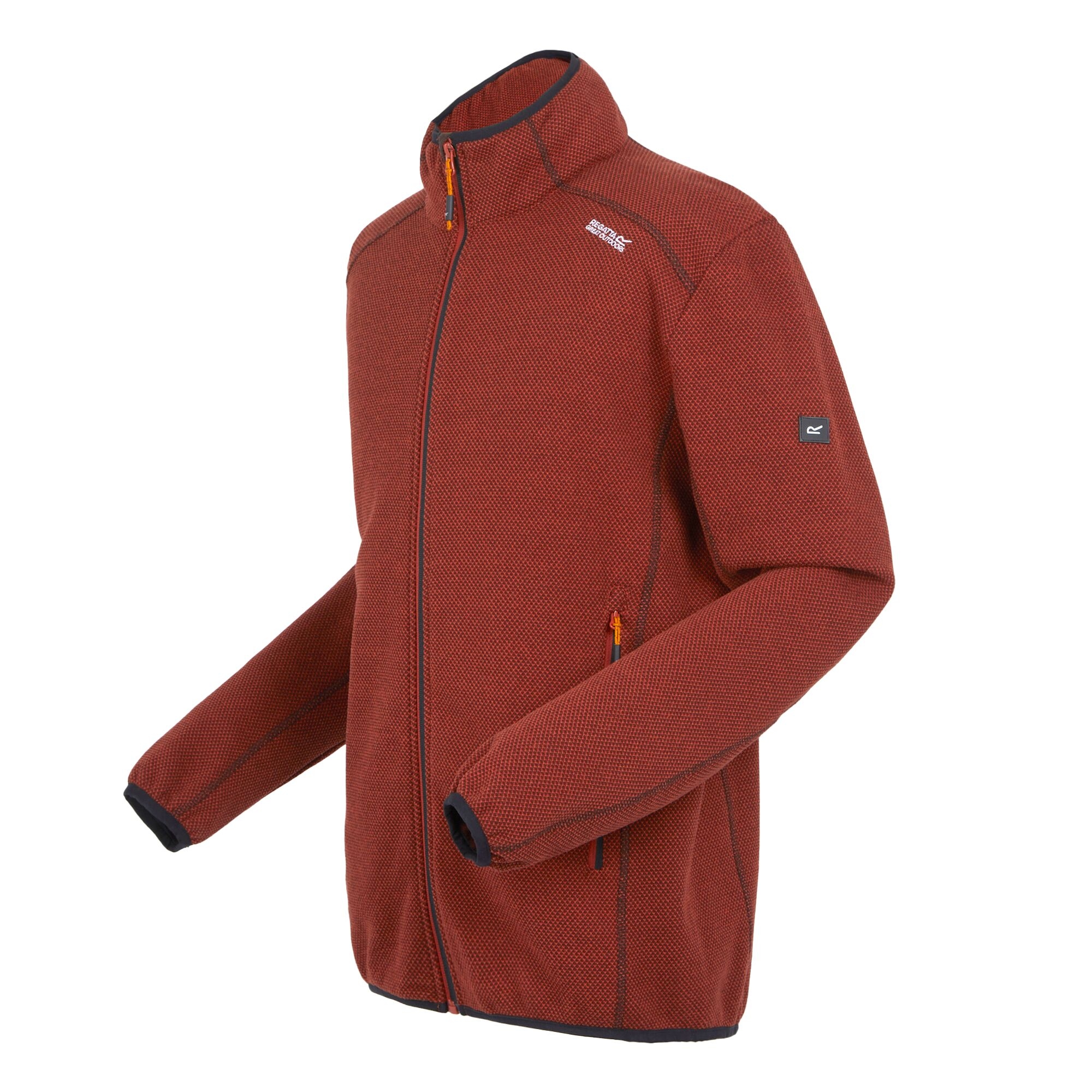 Men's Torrens Full Zip Midweight Fleece | Red Ochre