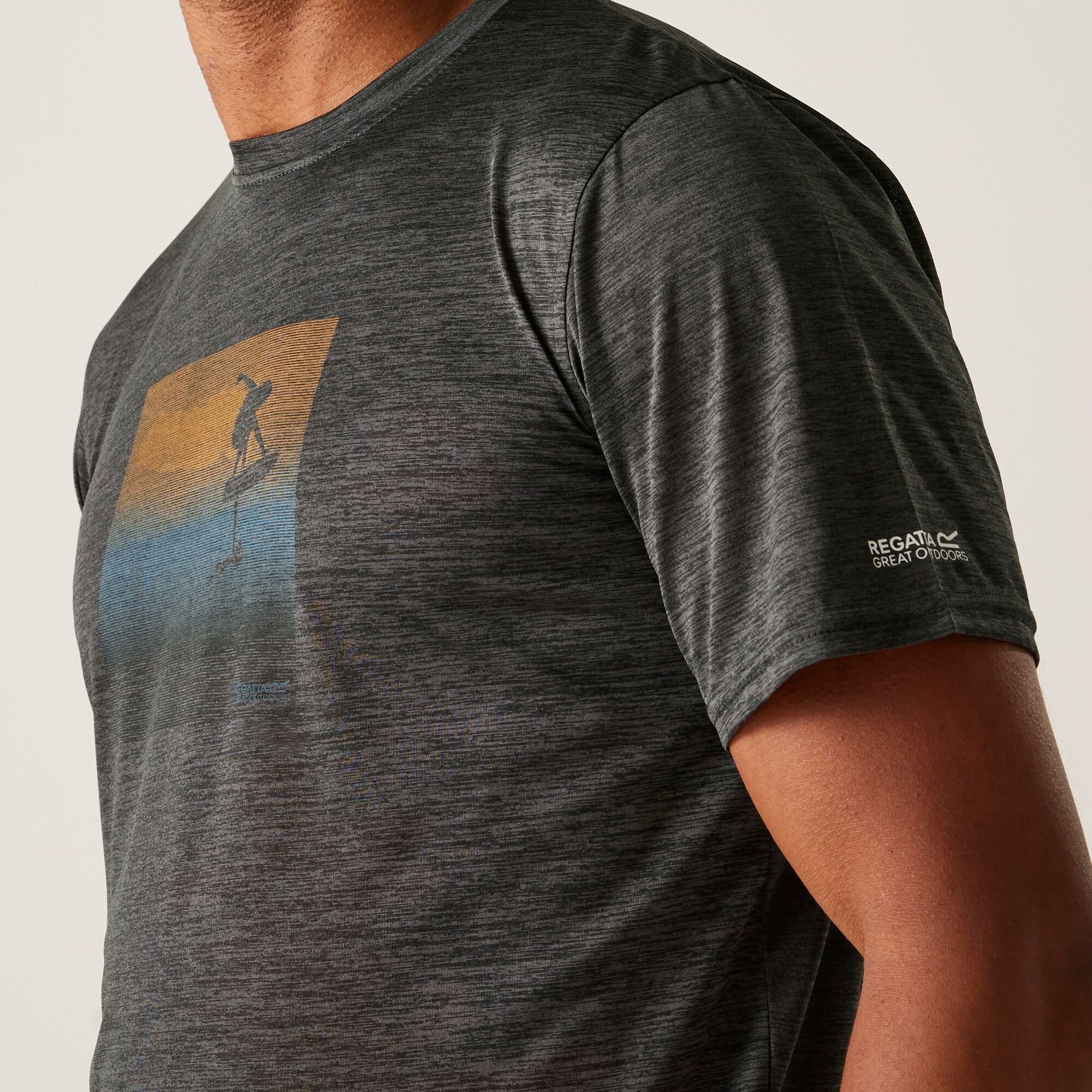 Men's Fingal IX T-Shirt | Ash Marl