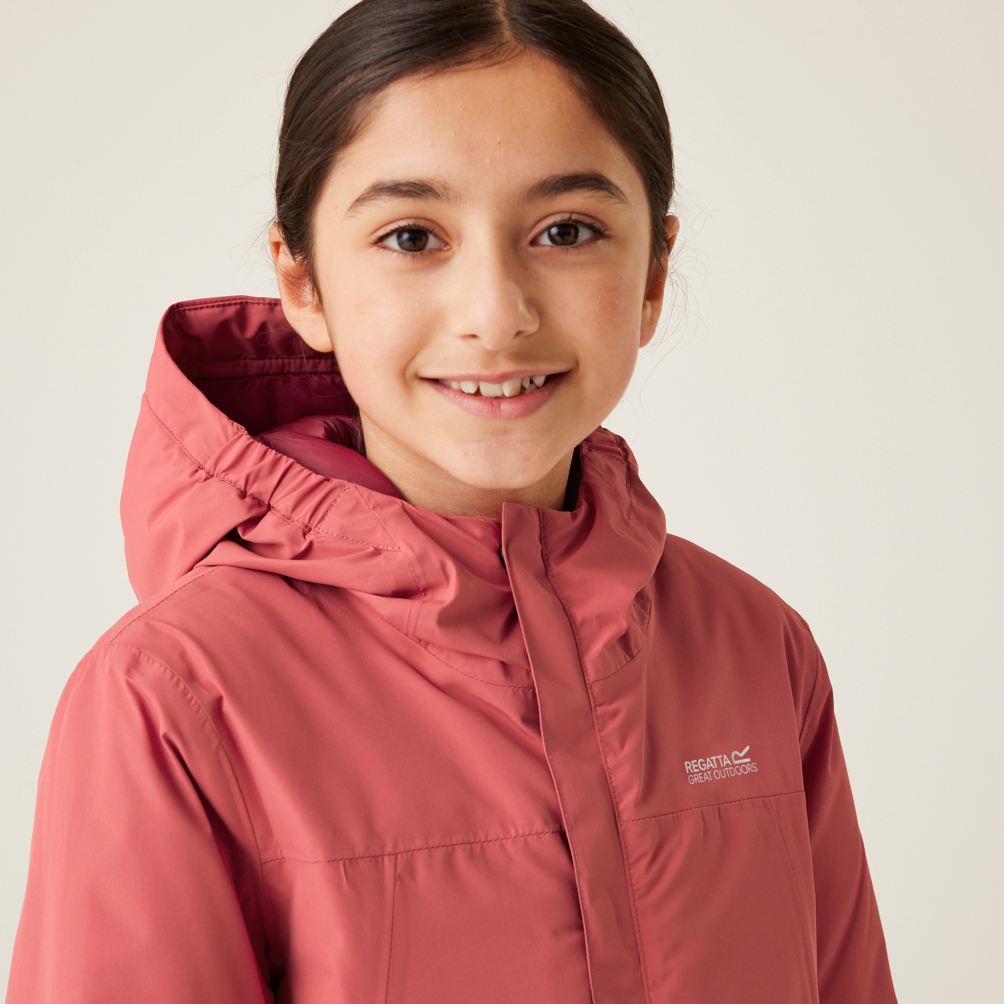 Kids' Farbank Waterproof Jacket | Mineral Red Rumba Red