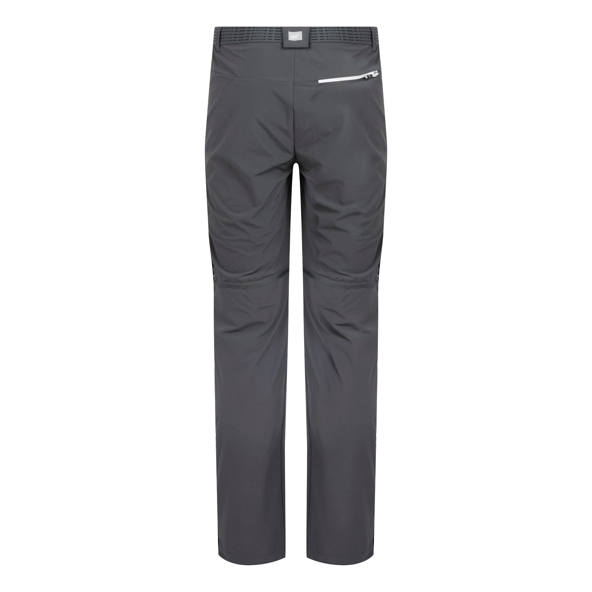 Men's Mountain Zip Off Walking Trousers | Seal Grey Black