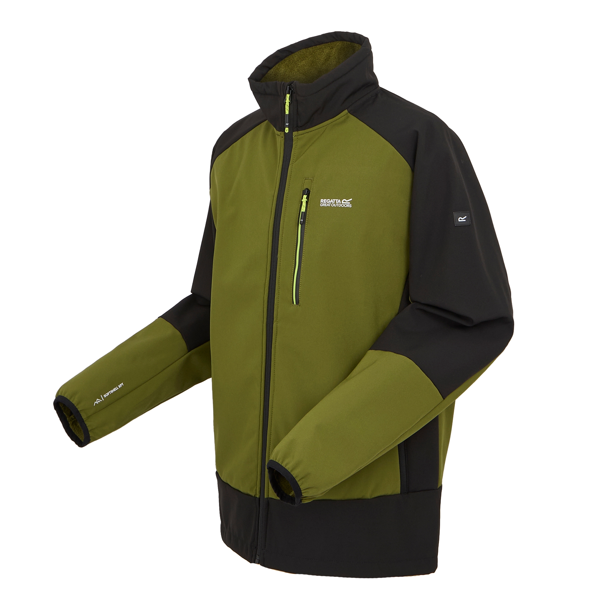 Men's Moutdale Softshell Jacket | Nephrite Green Black