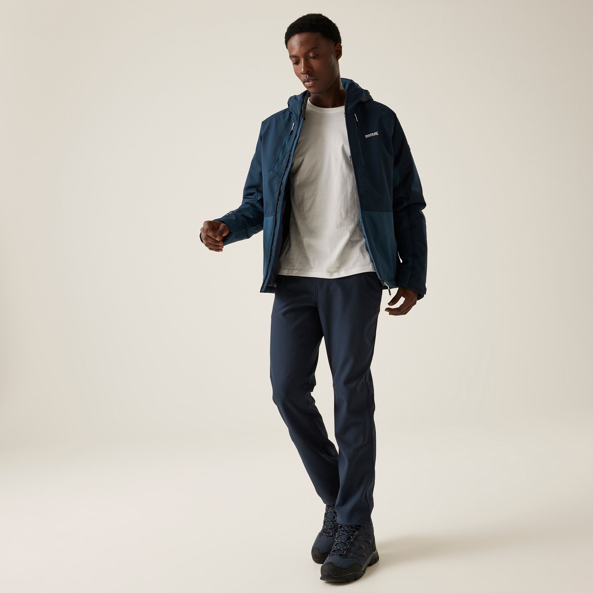 Men's Highton Stretch Padded Jacket III | Navy Moonlight Denim