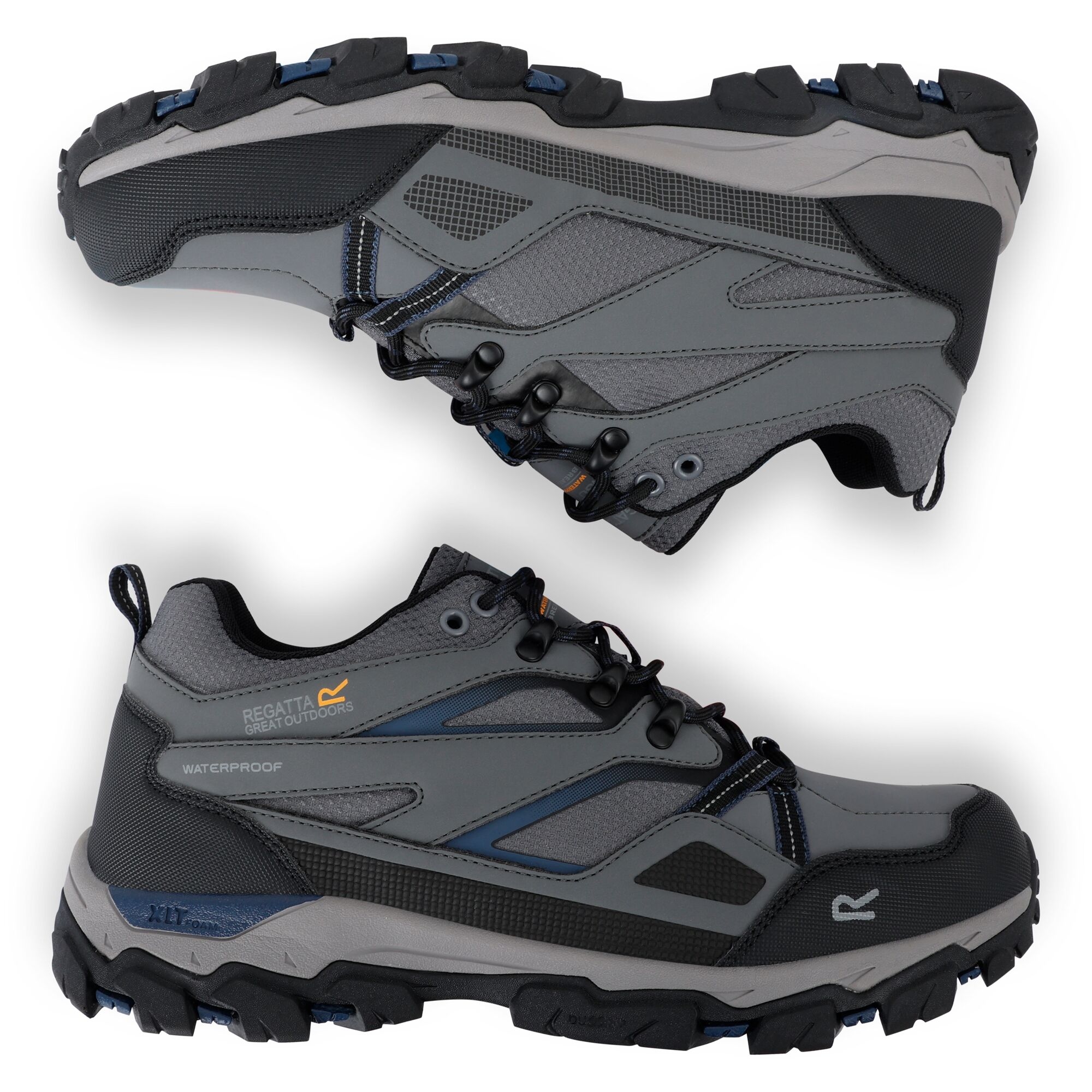 Men's Holcombe Low III Walking Shoes | Granite Moonlight Denim