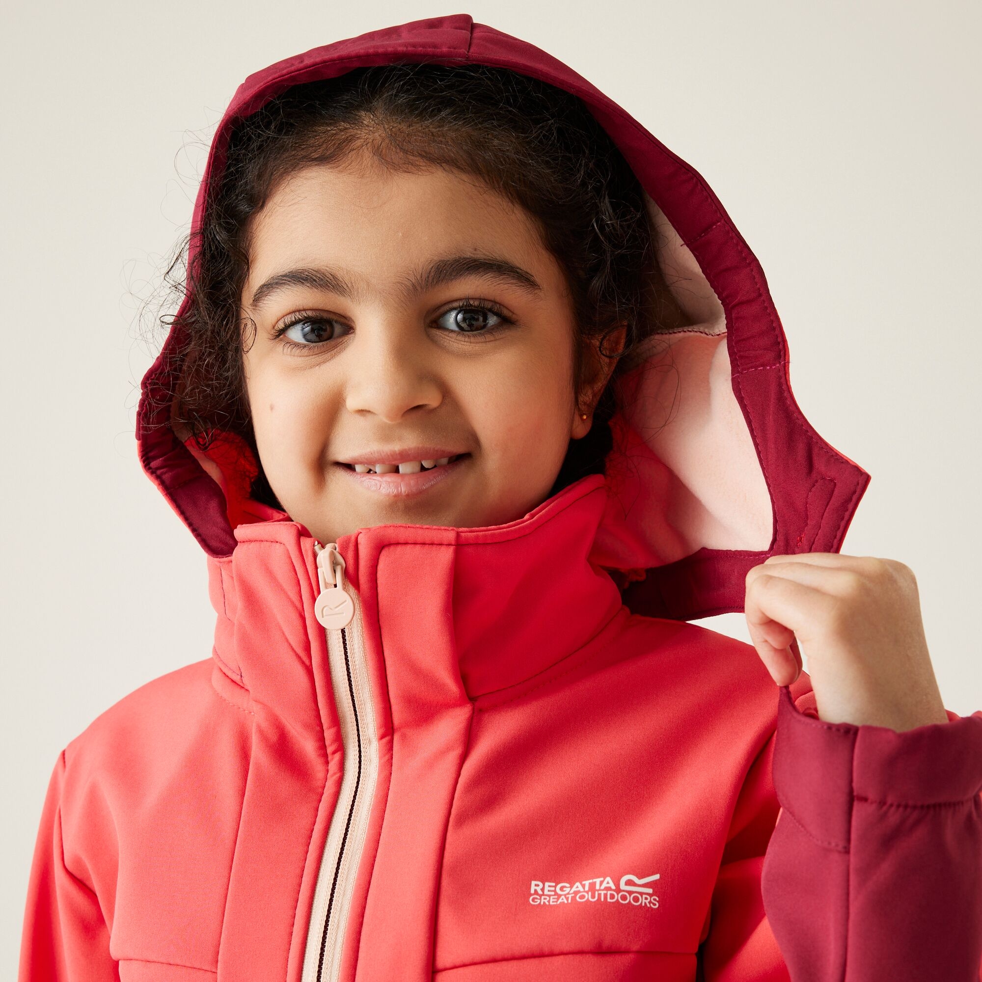Kids' Haydenbury II Softshell Jacket | Red Sky Rumba Red