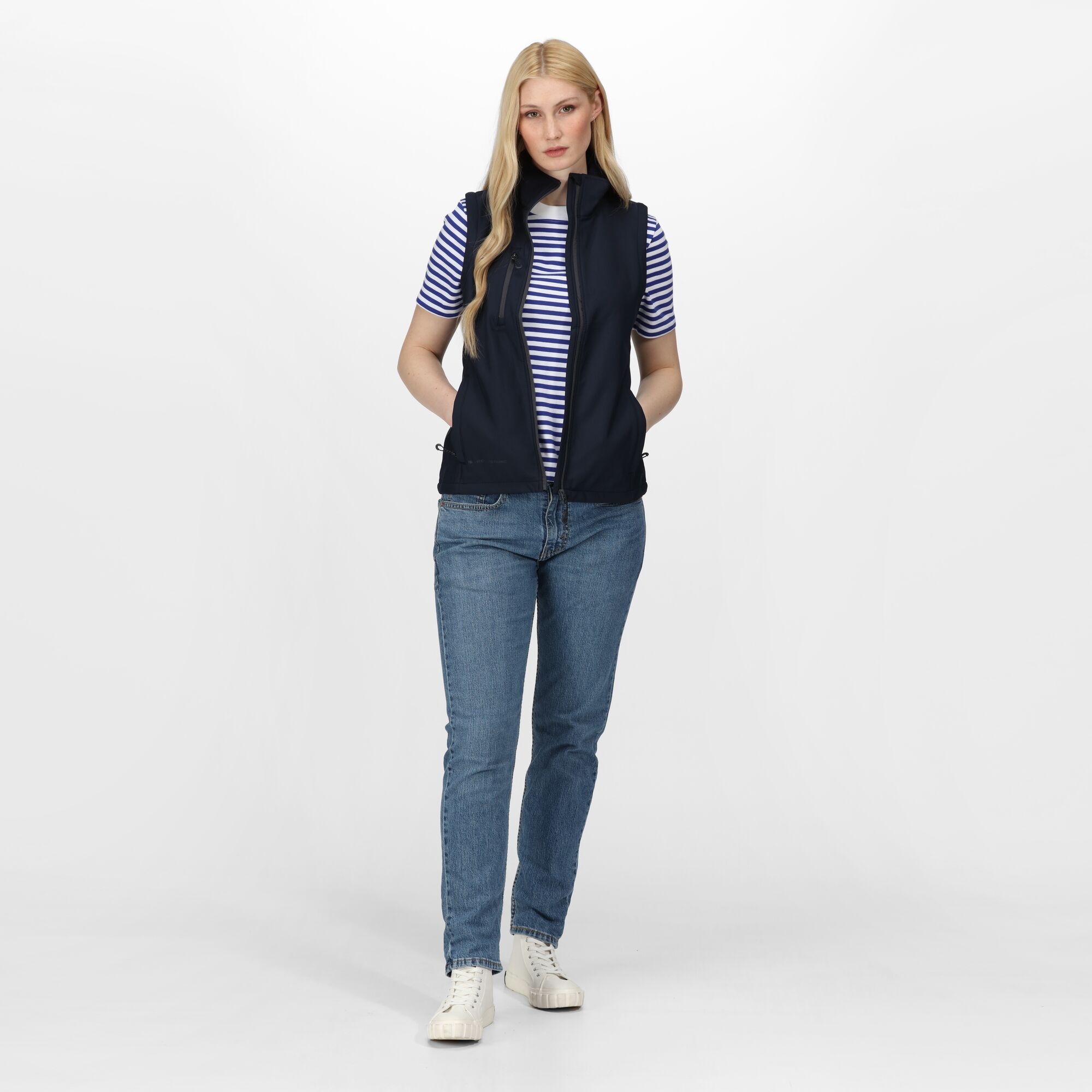 Women's Honestly Made Softshell Bodywarmer | Navy