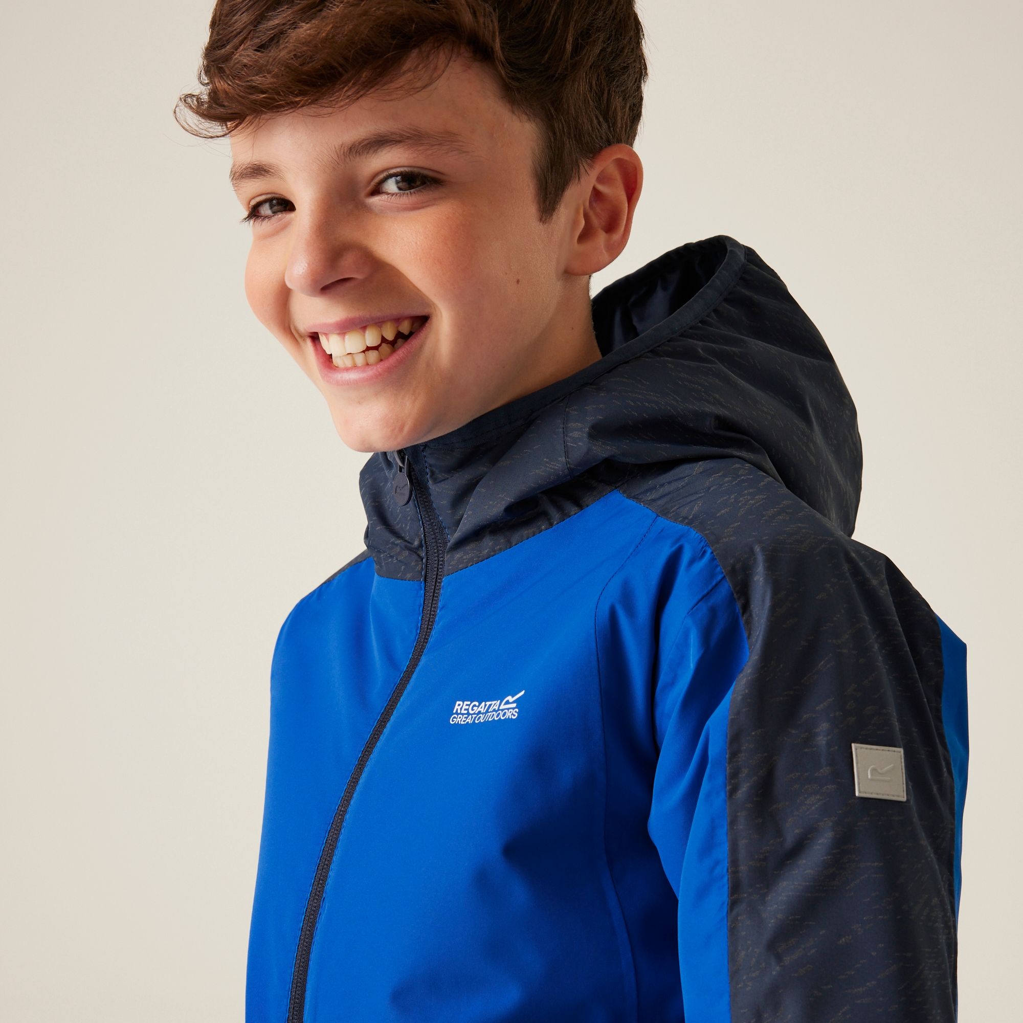 Kids' Volcanics VIII Reflective Jacket | Olympian Blue Navy