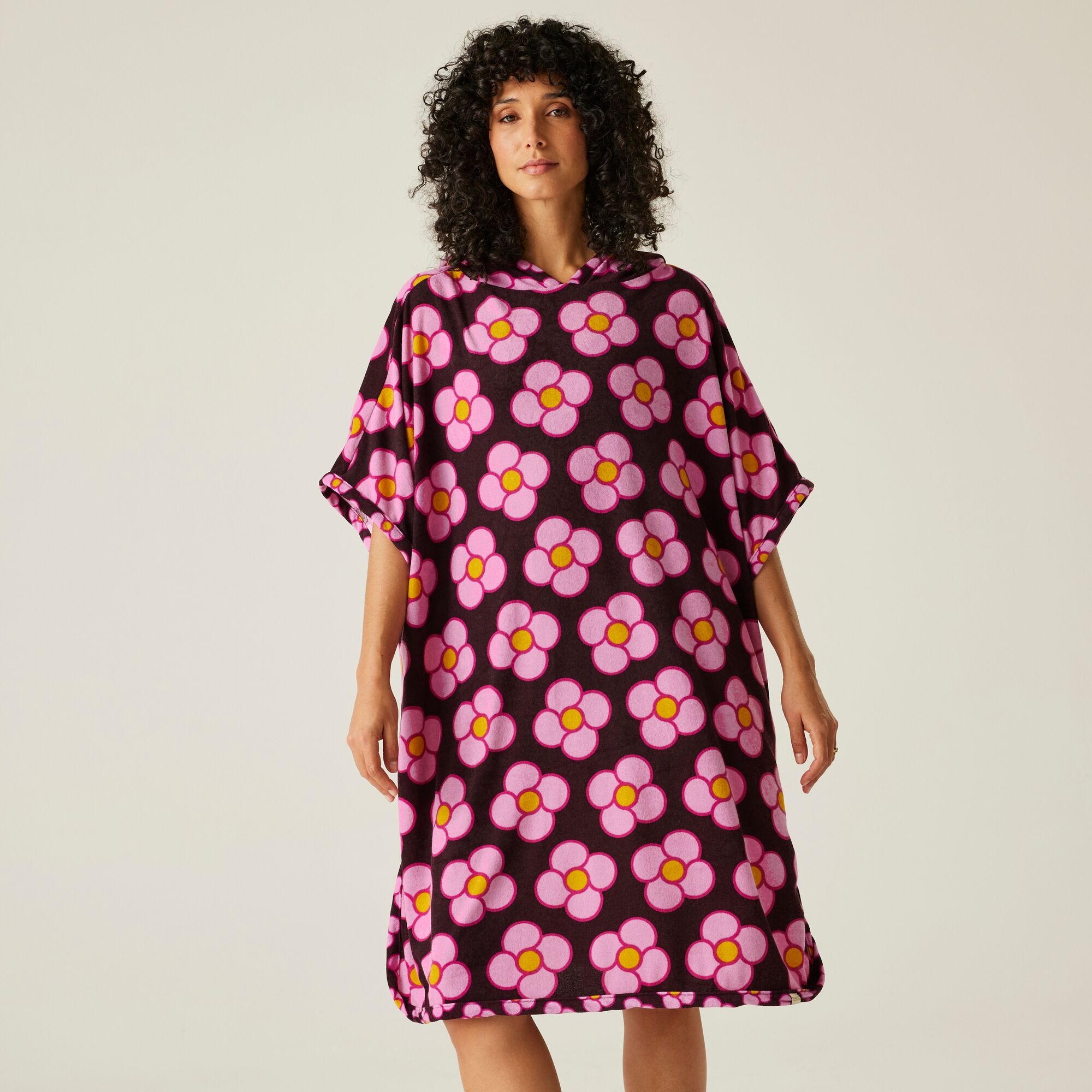 Orla Kiely Towelling II Robe | Spinning Flower Morello