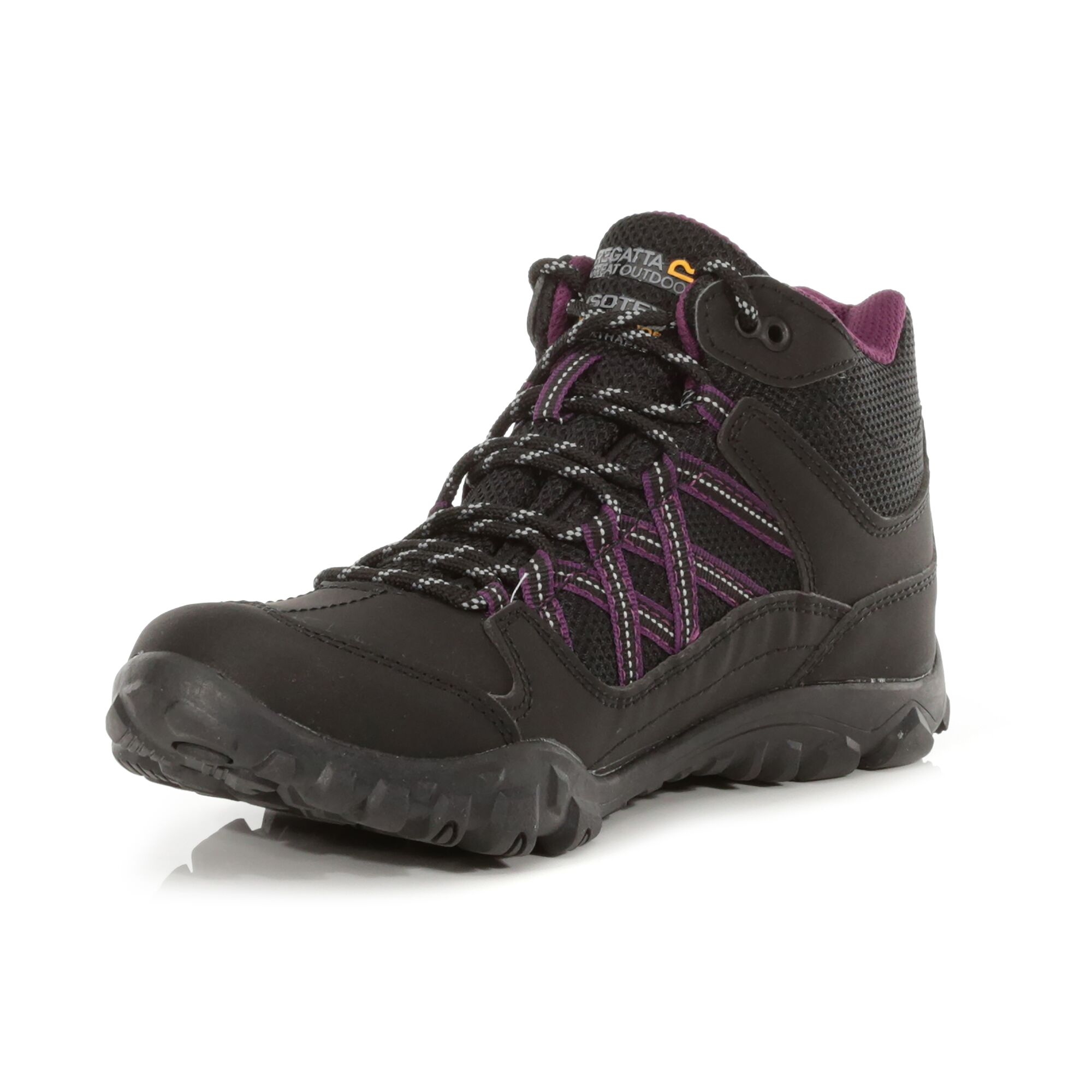 Women's Edgepoint Waterproof Mid Walking Boots | Black Prune