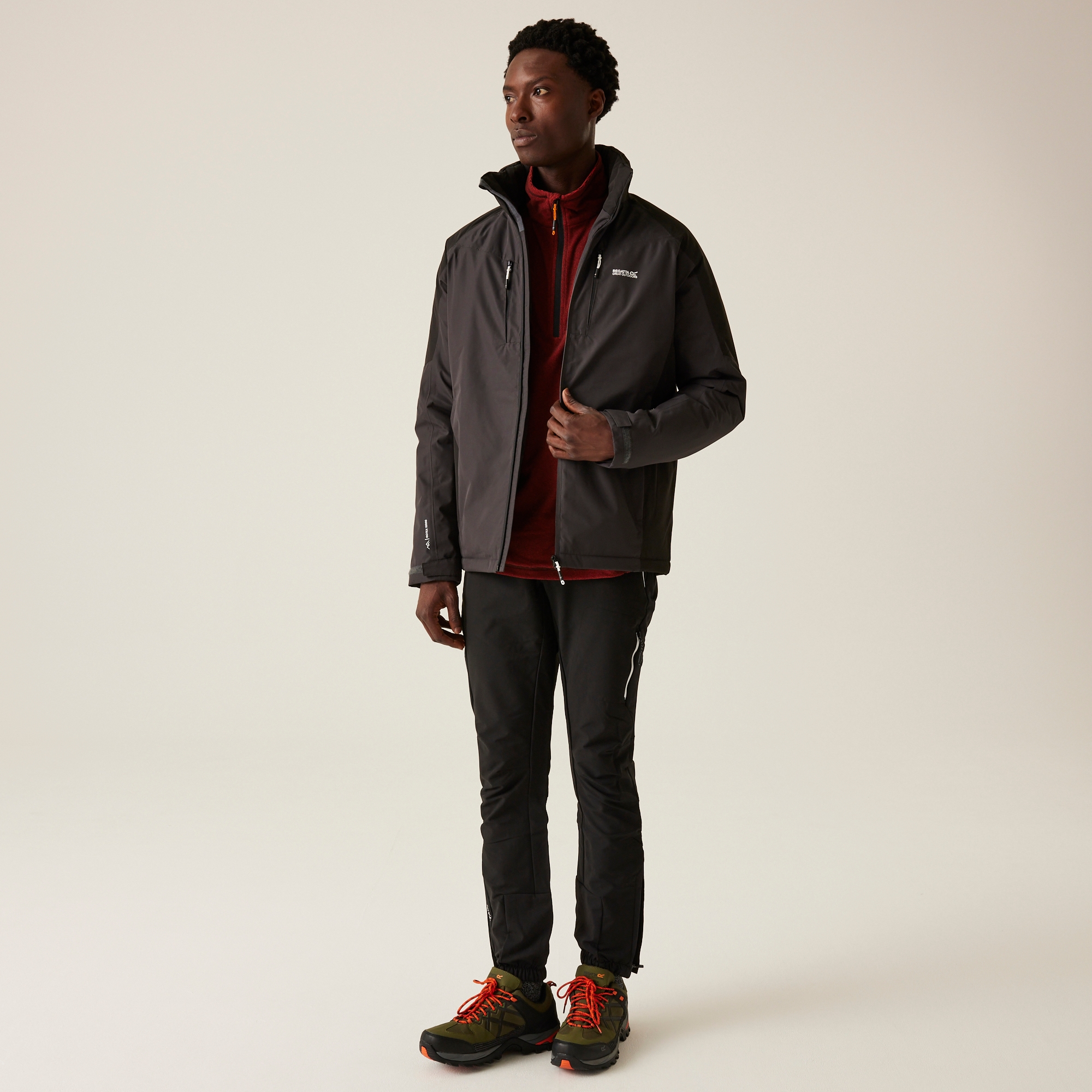 Men's Winter Calderdale II Waterproof Jacket | Ash Black