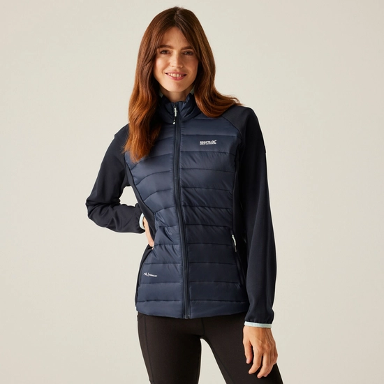 Women's Clumber V Hybrid Jacket | Black