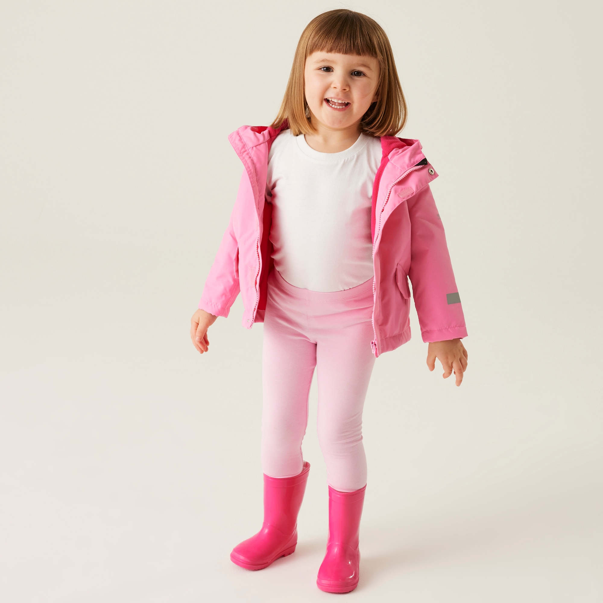 Kids' Animal Rainy Day Jacket | Luna the Unicorn Sweet Pink