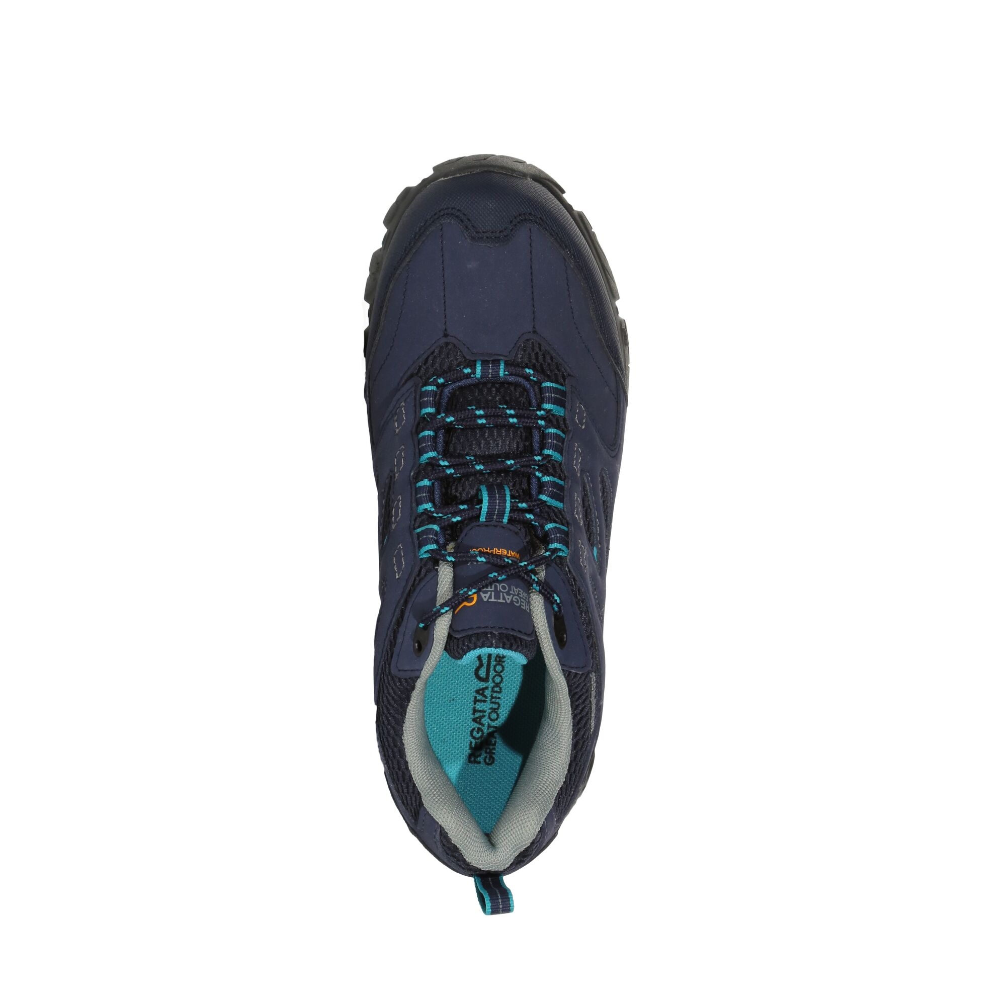 Women's Holcombe Waterproof Low Walking Shoes | Navy Atlantis