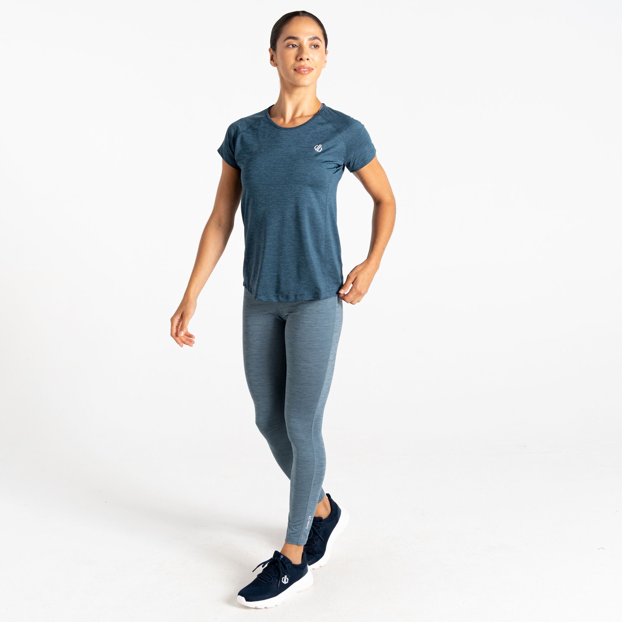 Women's Corral Lightweight T-Shirt | Moonlight Denim Marl