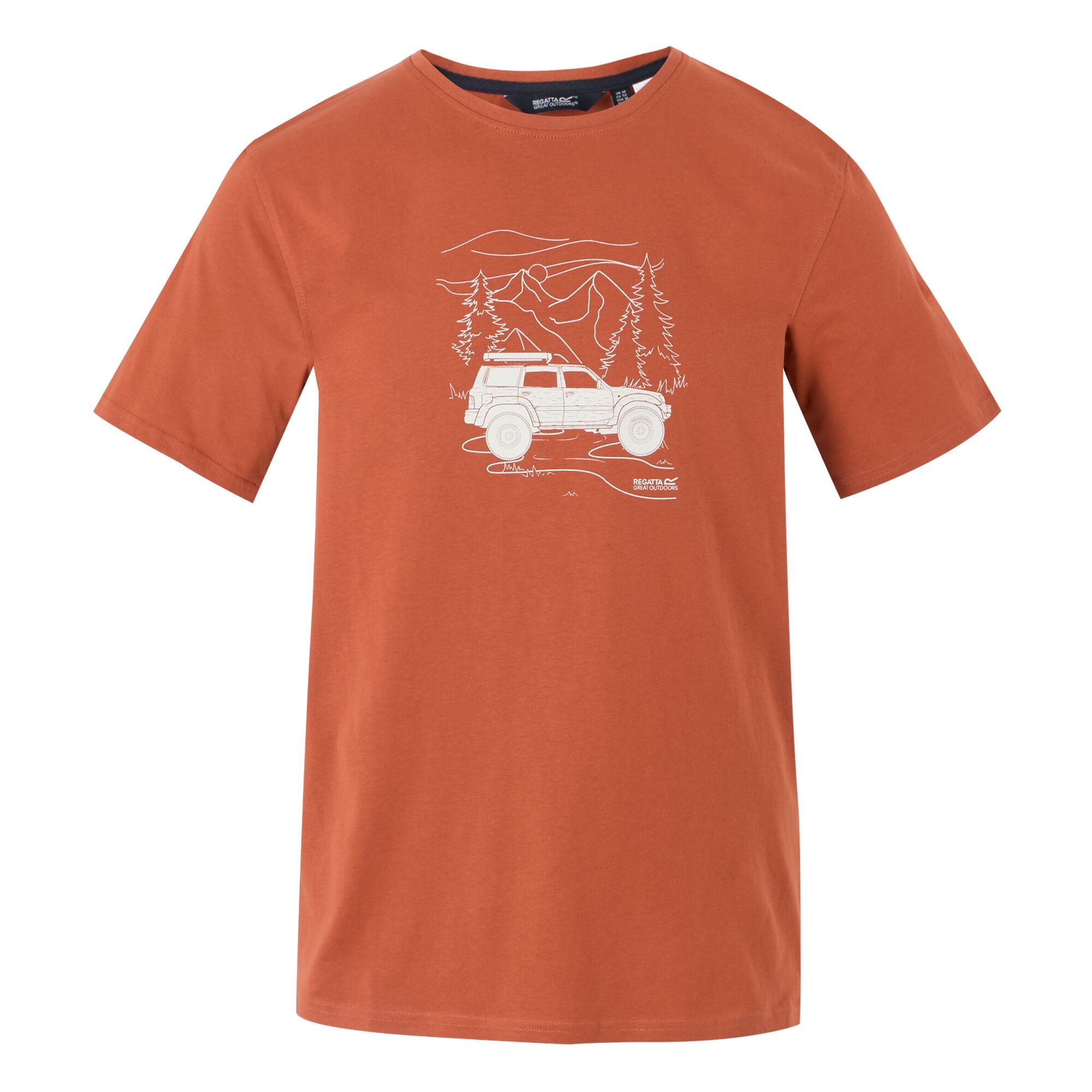 Men's Cline IX T-Shirt | Baked Clay Jeep