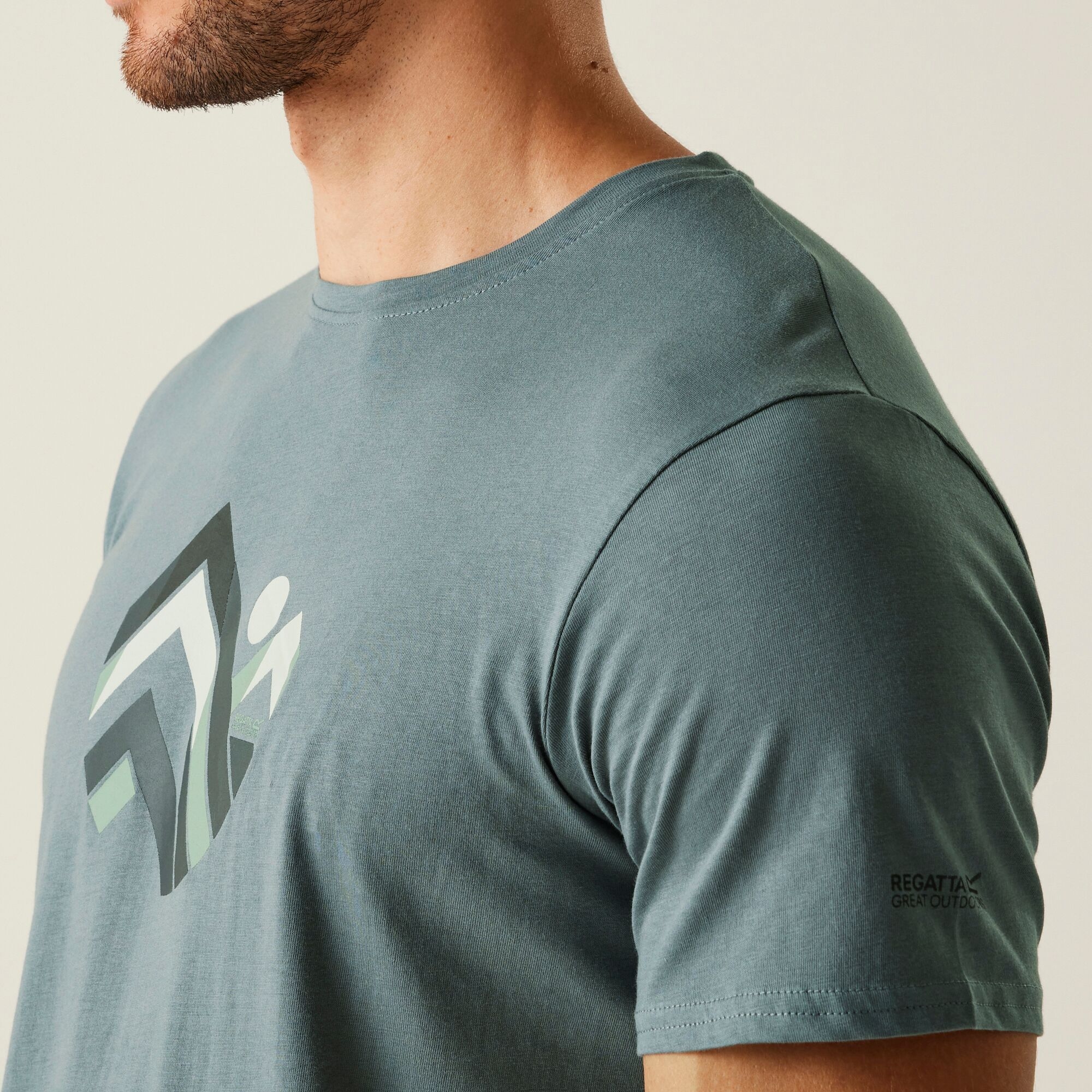 Men's Breezed V T-Shirt | Stormy Weather