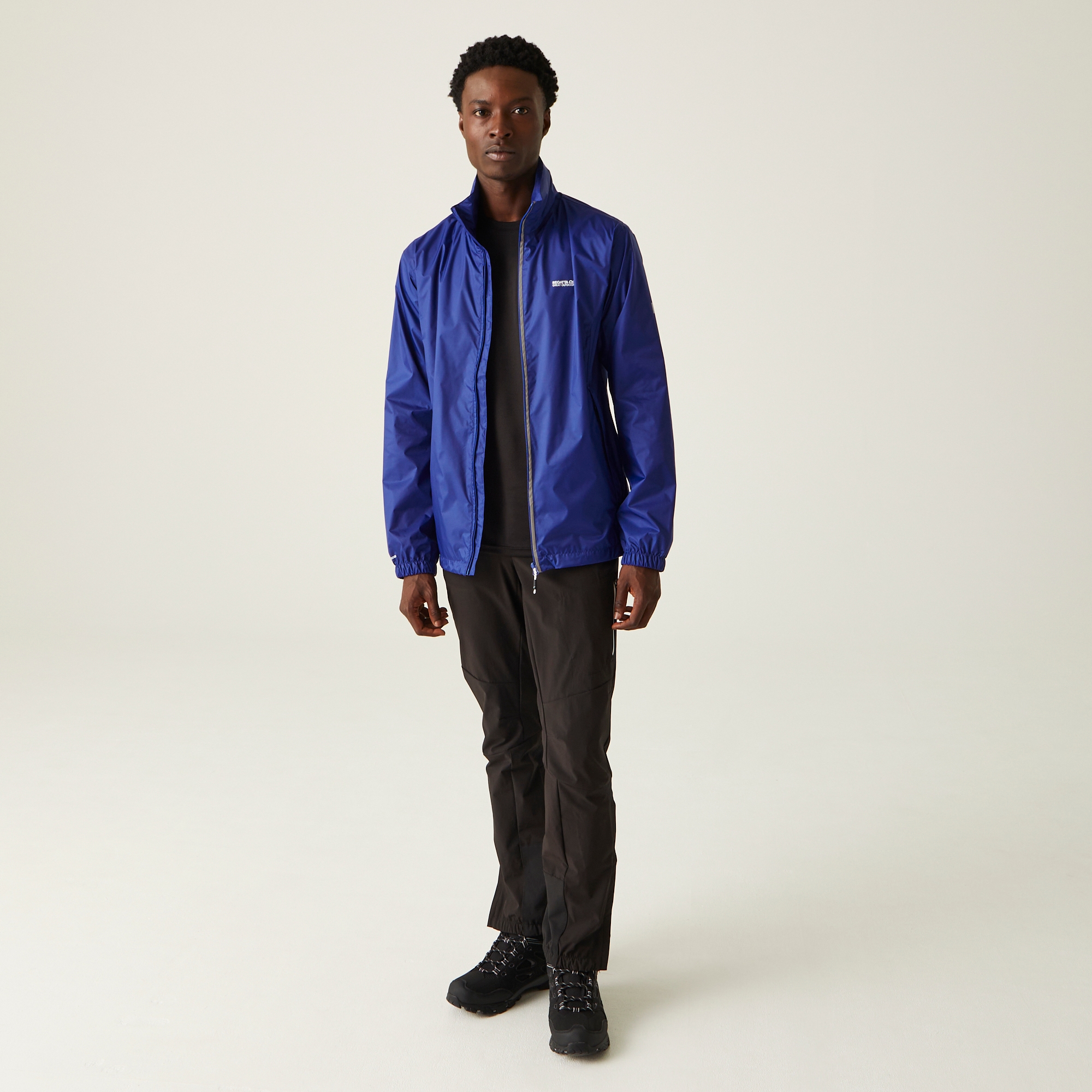 Men's Lyle IV Waterproof Packaway Jacket | New Royal Persimmon