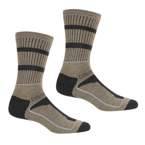 2 Pack Samaris 3 Season Sock | Dark Denim Cajun Orange