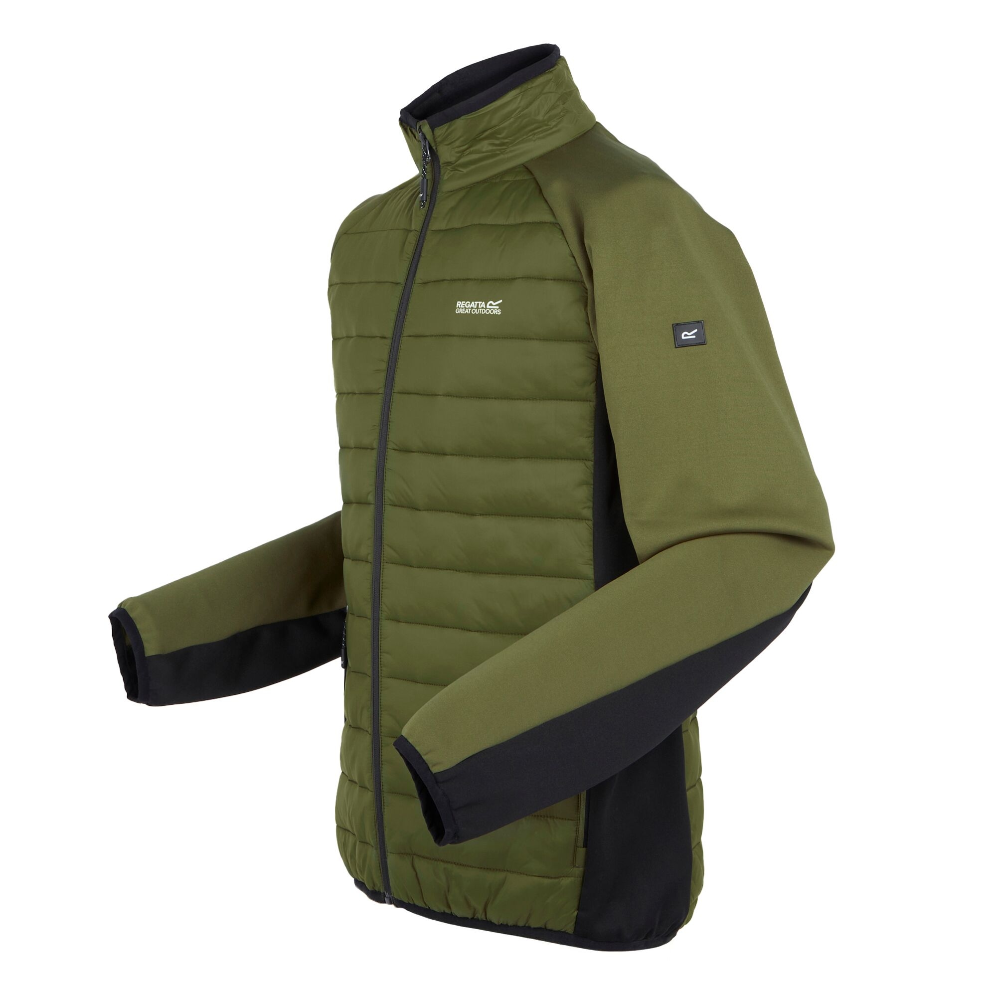 Men's Clumber IV Hybrid Jacket | Nephrite Green Black