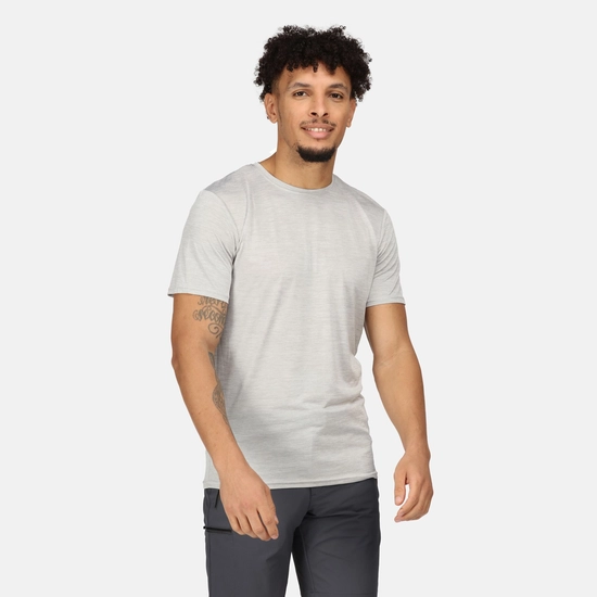 Men's Fingal Edition Marl T-Shirt | Tangerine Tango