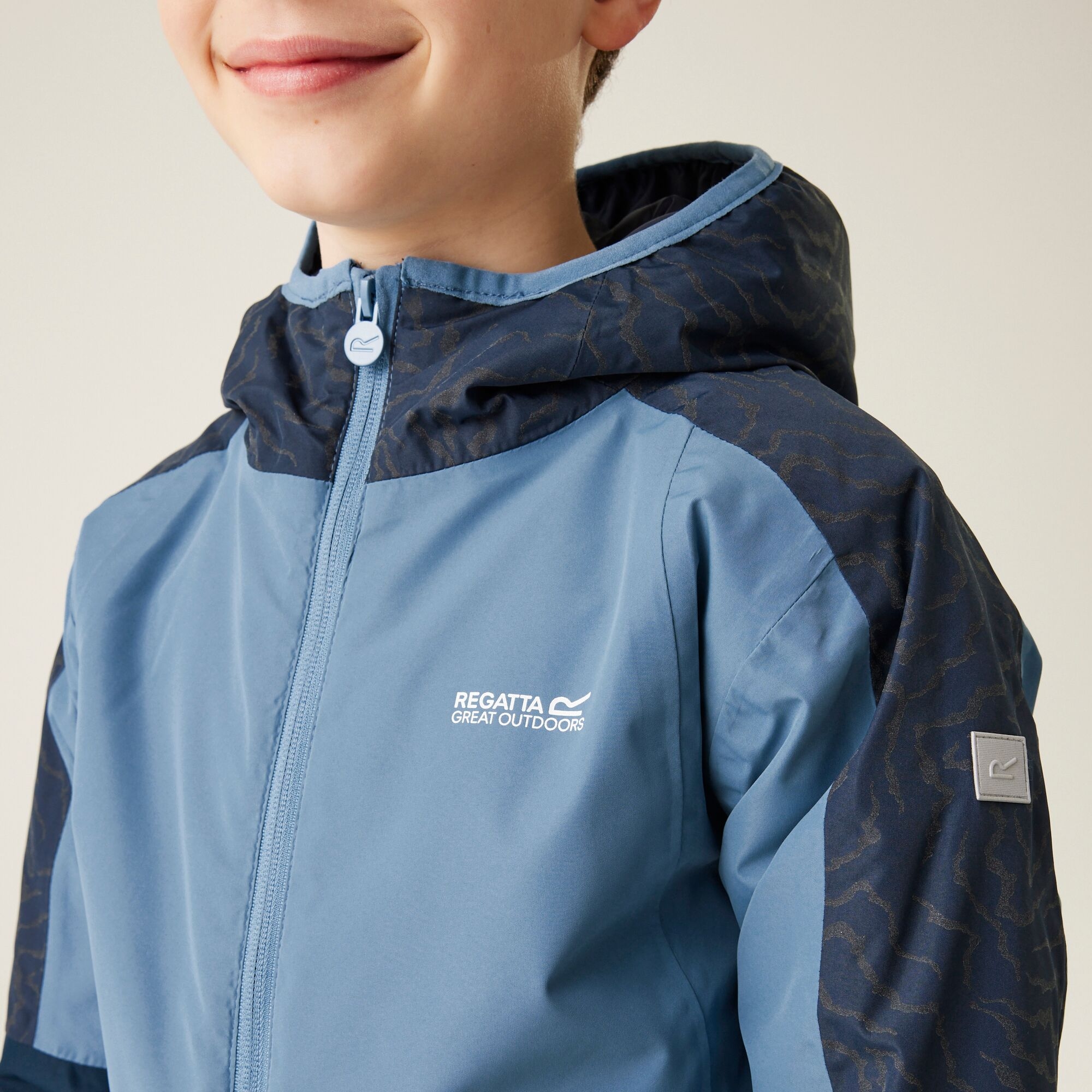 Kids' Volcanics VIII Reflective Jacket | Coronet Blue Navy