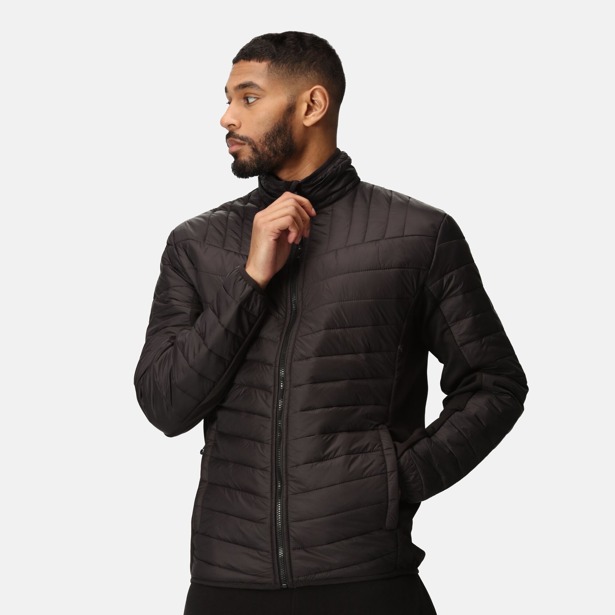 Men's Tourer Hybrid Jacket | Black