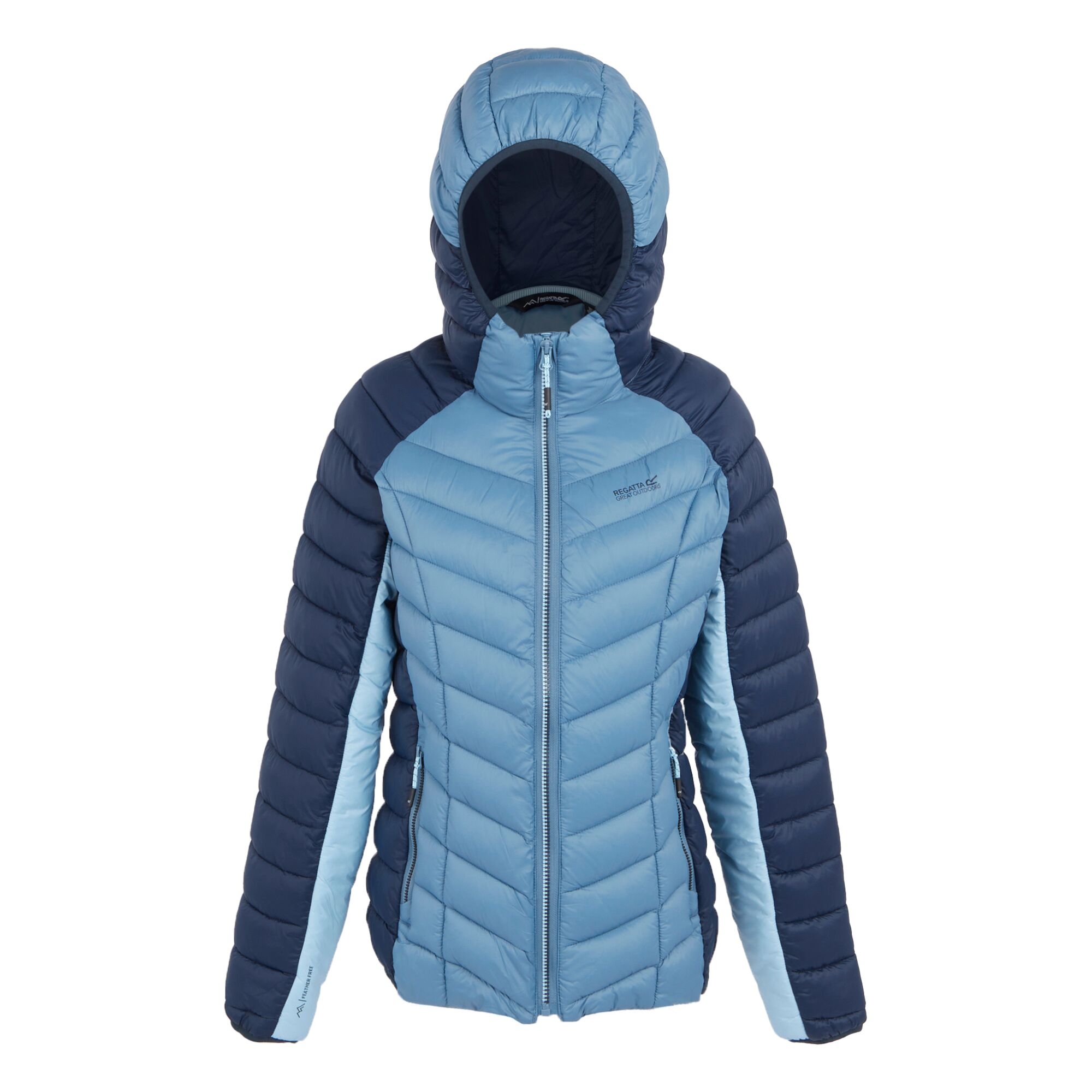 Women's Dalent Quilted Hooded Jacket | Navy Coronet Blue