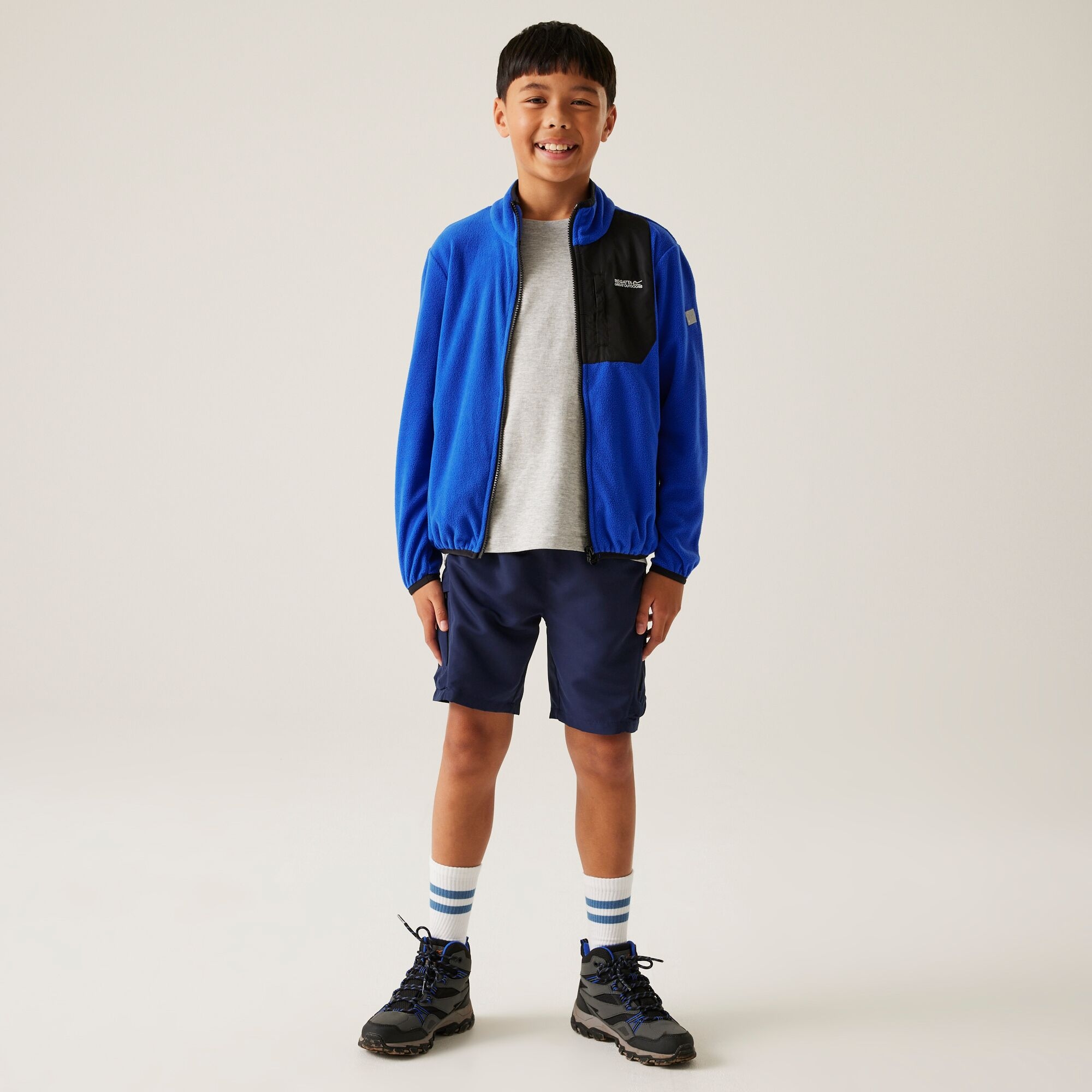 Kids' Frankie Full Zip Fleece  | Olympian Blue
