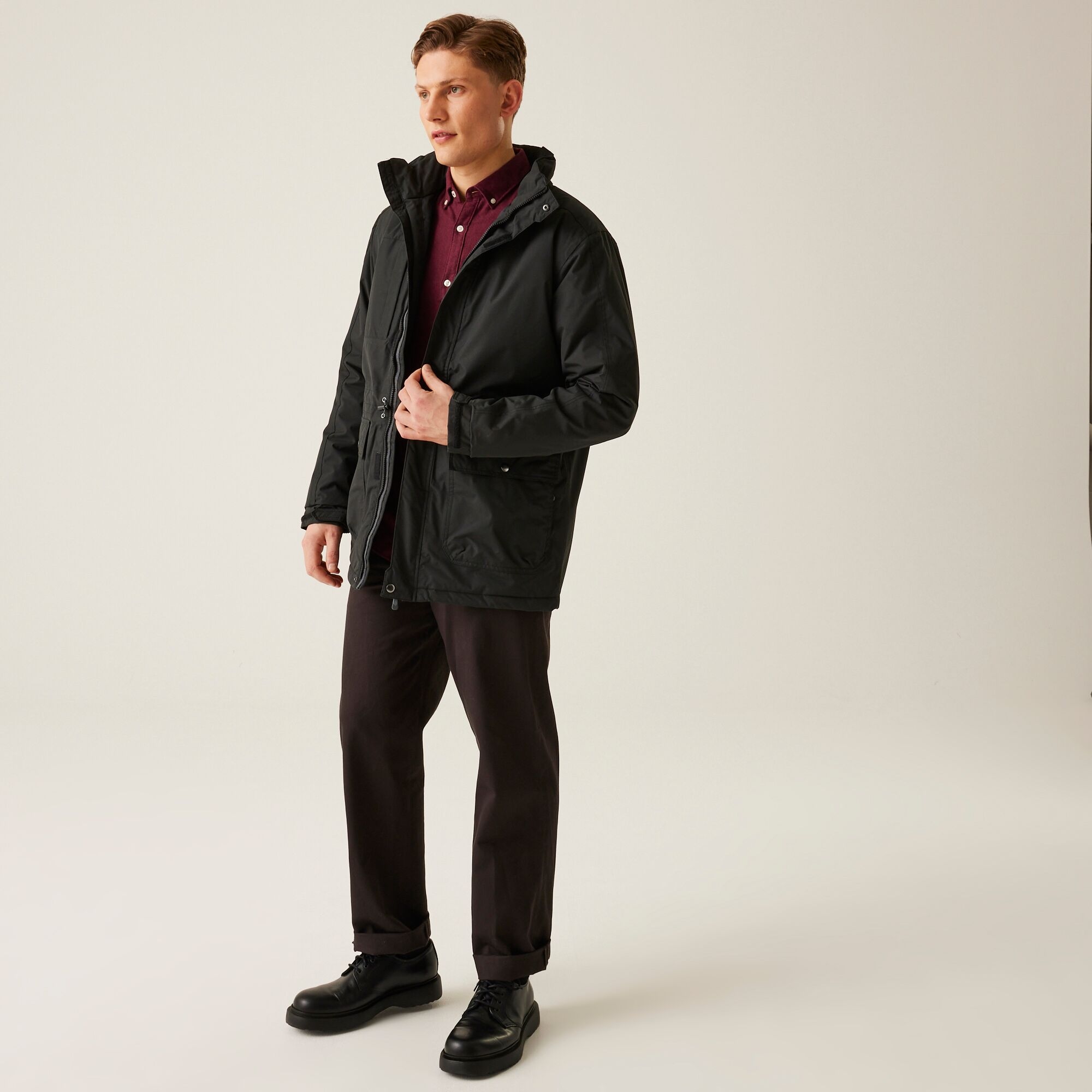Men's Darby III Waterproof Insulated Parka Jacket | Black