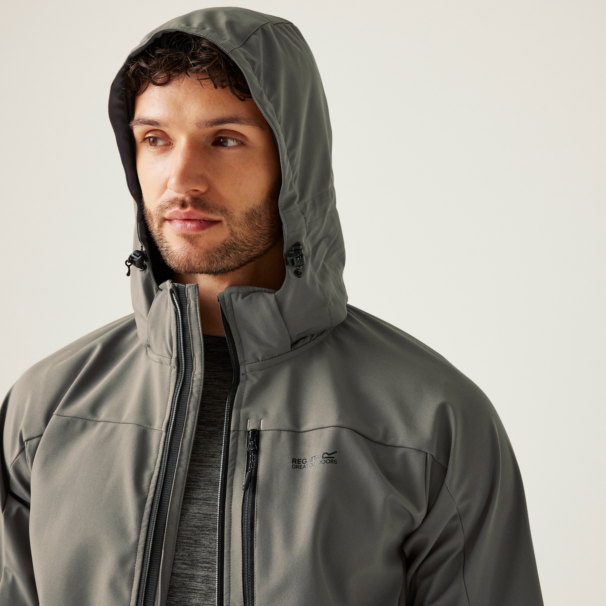 Men's Arana Softshell Jacket | Treetop Black