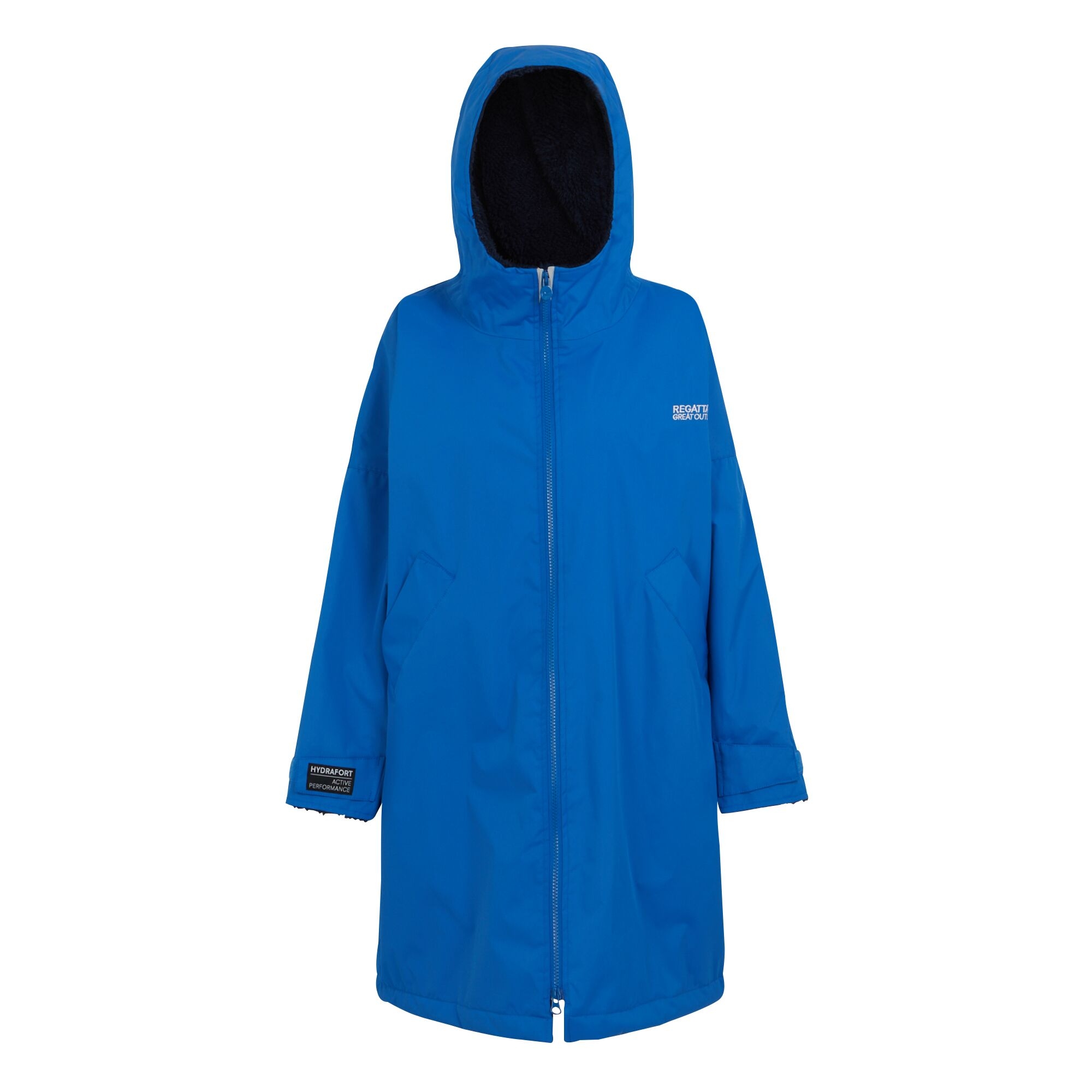 Junior Waterproof Changing Robe | Oxford Blue Navy
