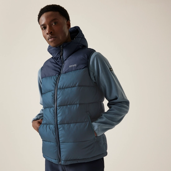 Men's Nevado Heavyweight Gilet | Red Ochre Black