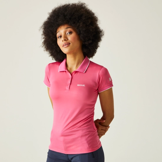 Women's Remex II Active Polo Shirt | Beaujolais