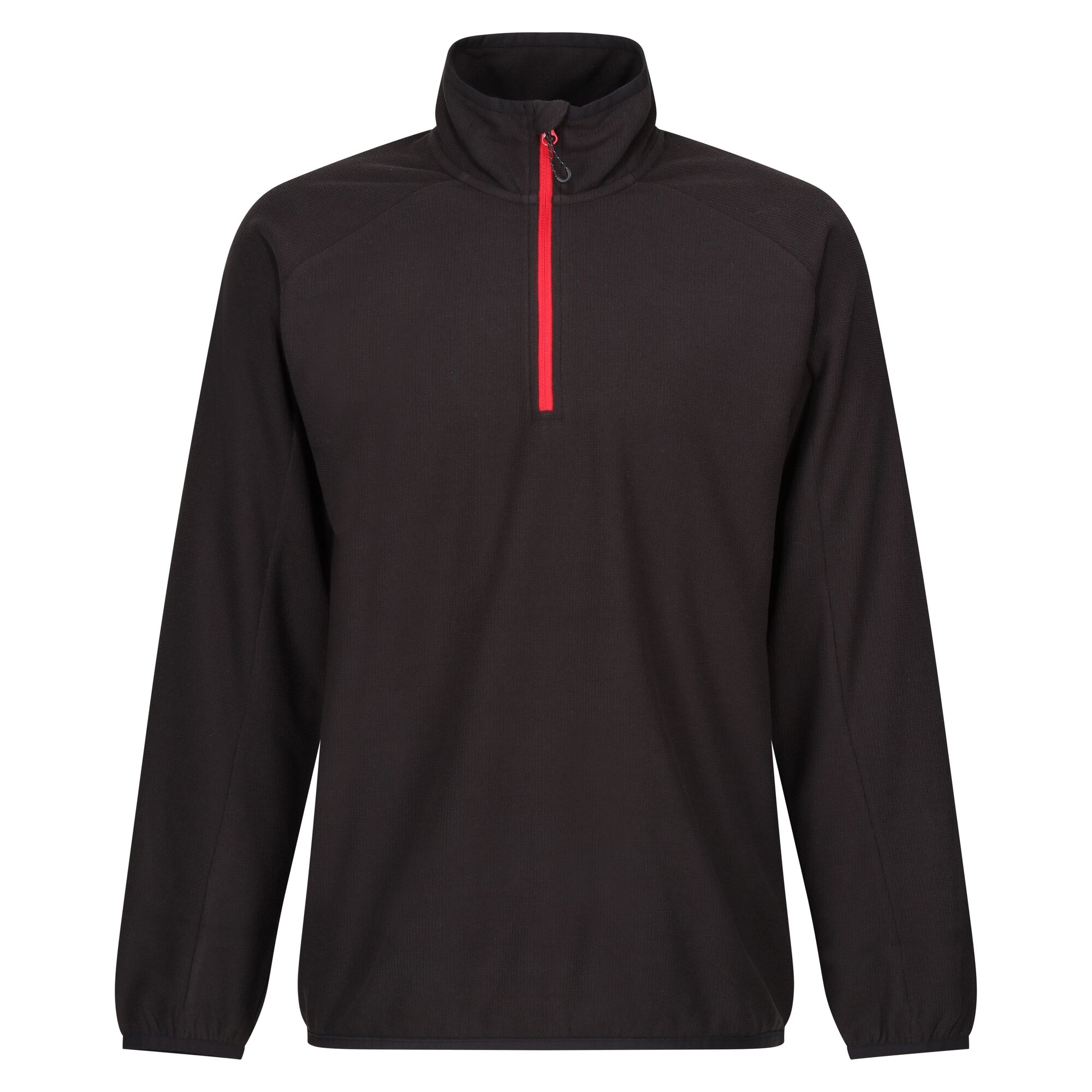 Men's Navigate Half-Zip Fleece | Black Classic Red