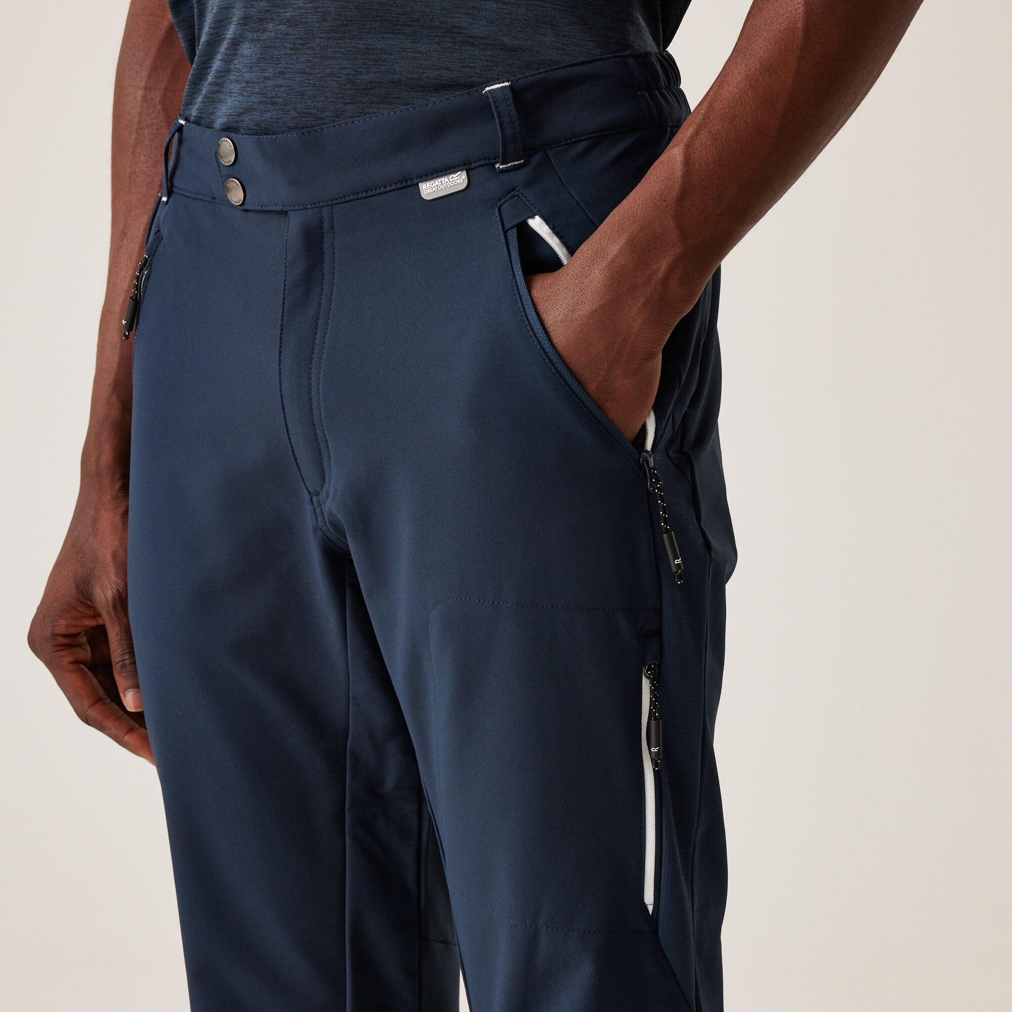 Men's Mountain Walking Trousers | Navy
