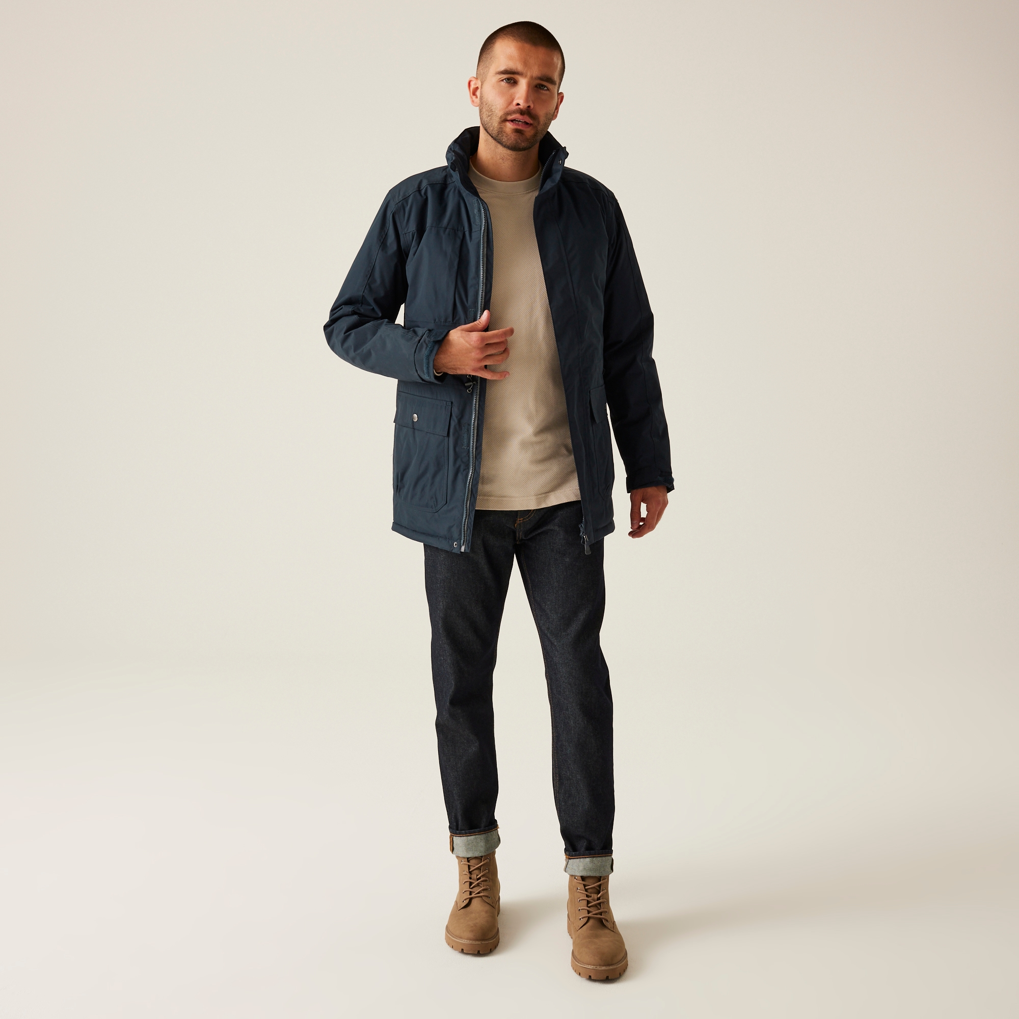 Men's Darby III Waterproof Insulated Parka Jacket | Navy